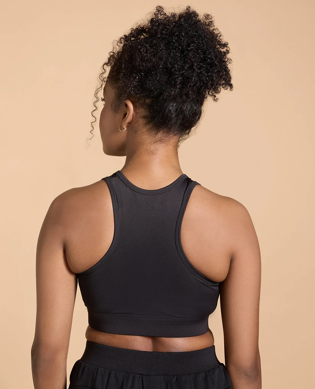 Medium Support Sports Bra and Cotton Track Pants