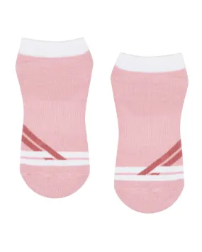 Move Active Classic Low Rise Grip Socks - Preppy Volley Love