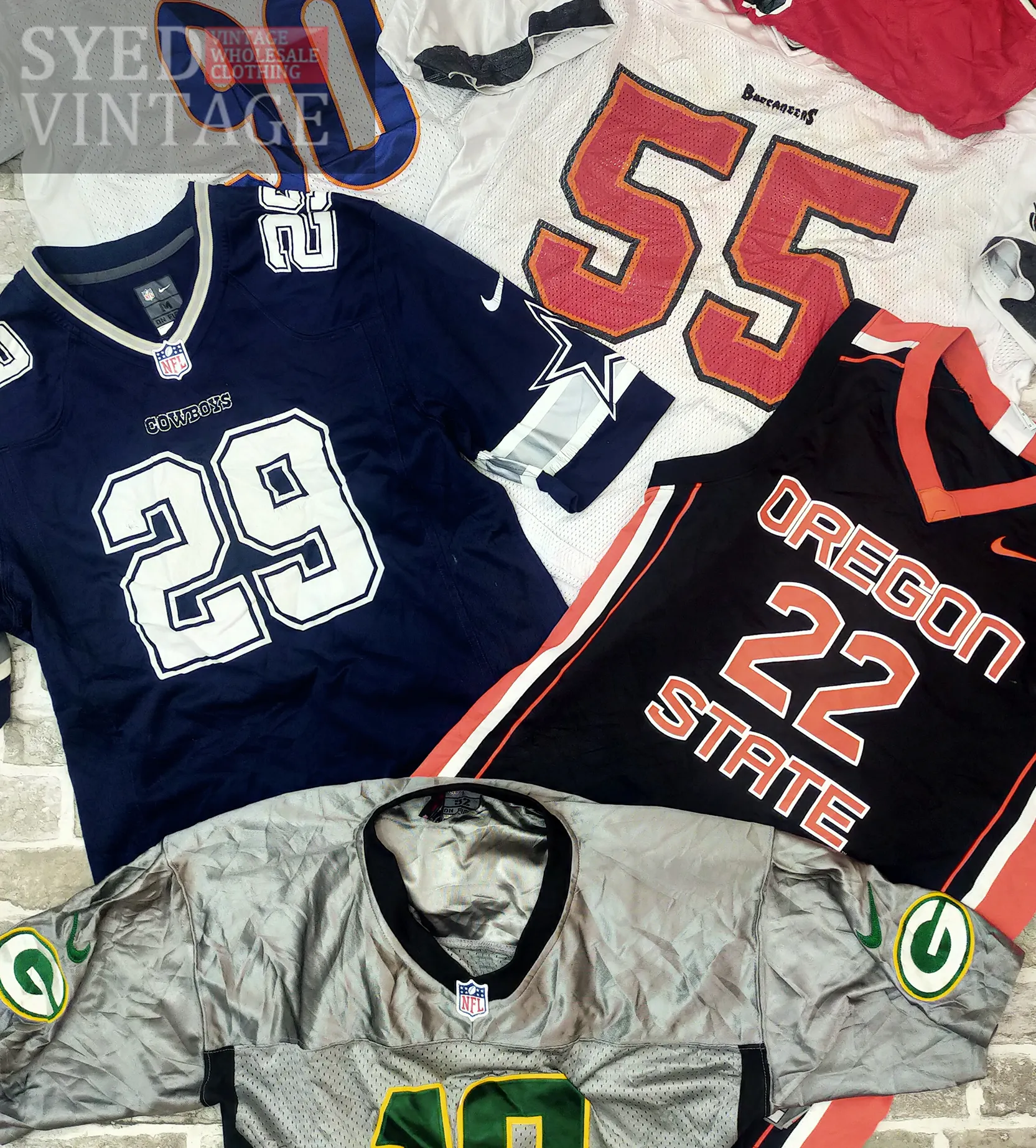 NFL NBA Sports Jerseys T-shirt’s 45kg Bale