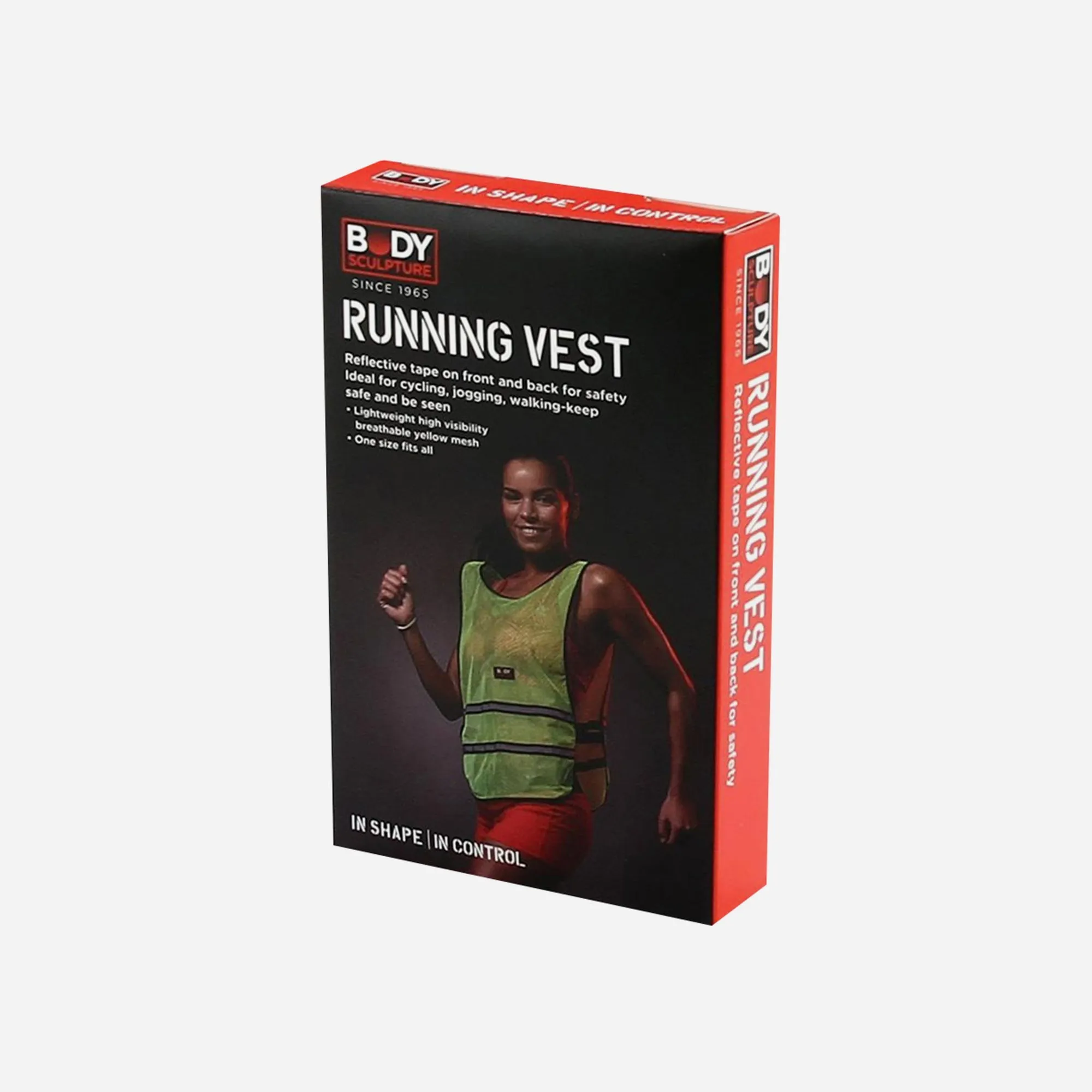 Áo Khoác Chạy Bộ Body Sculpture Running - Vàng Chanh