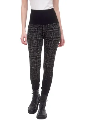 Ombre Sweater Legging, Black