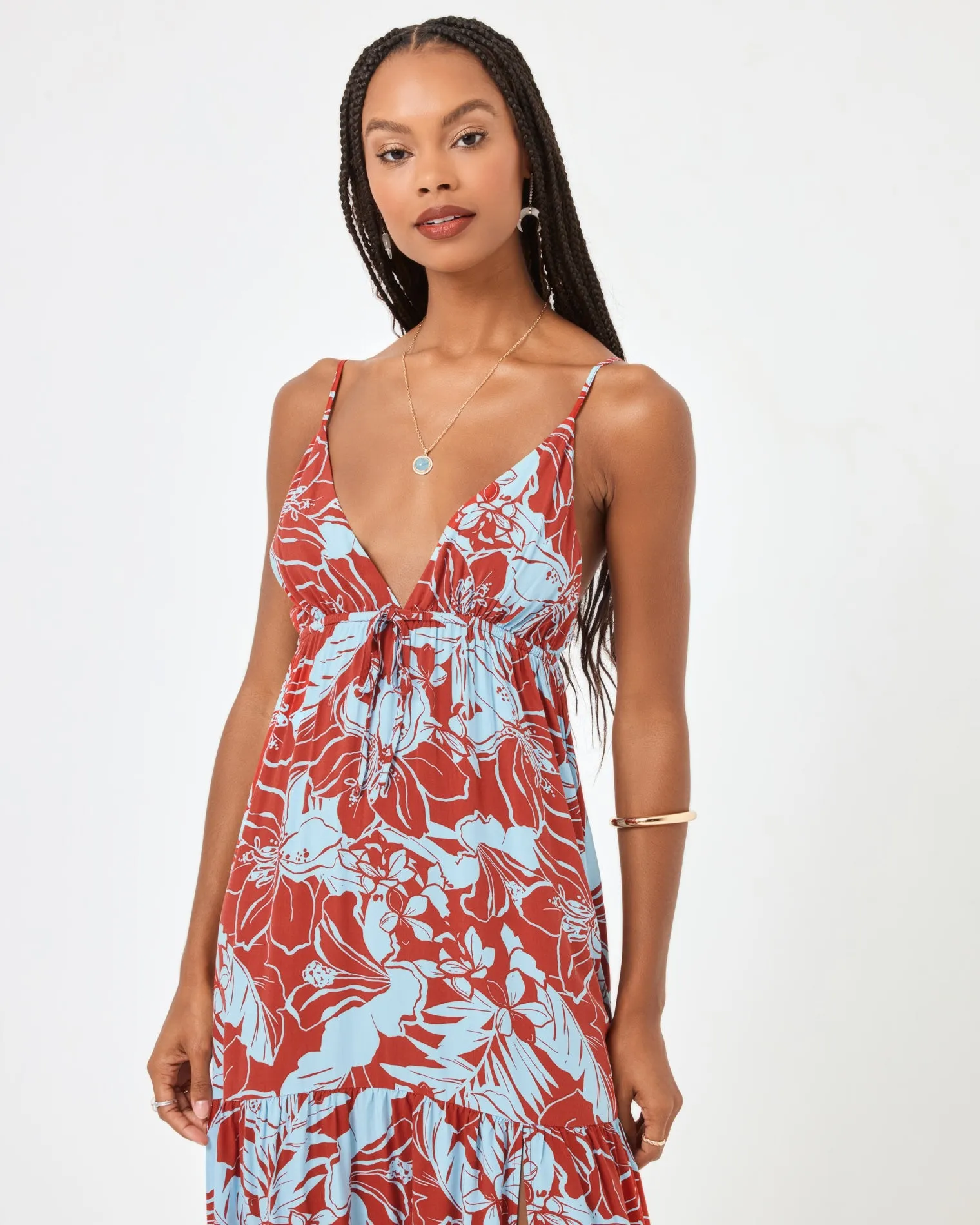 Printed Victoria Dress - Going Tropical