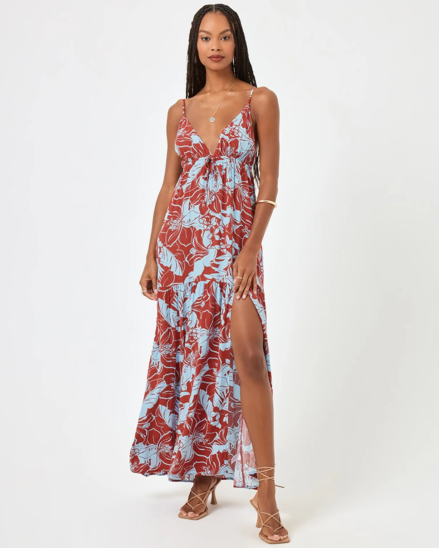 Printed Victoria Dress - Going Tropical