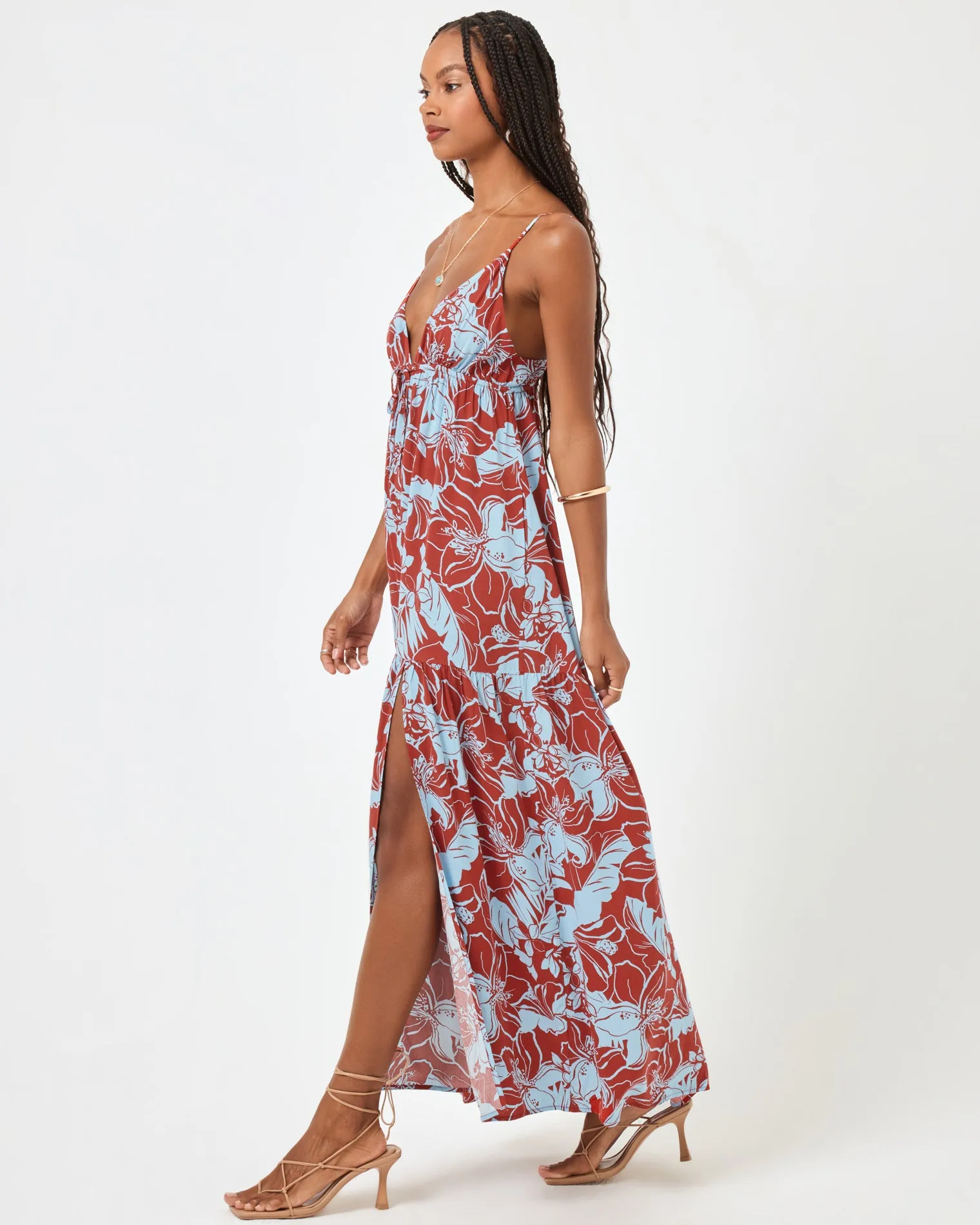 Printed Victoria Dress - Going Tropical