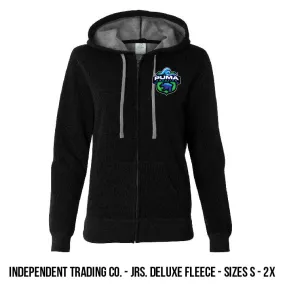 Puma Aquatics - Juniors Full-Zip Crest Sweatshirt - Black
