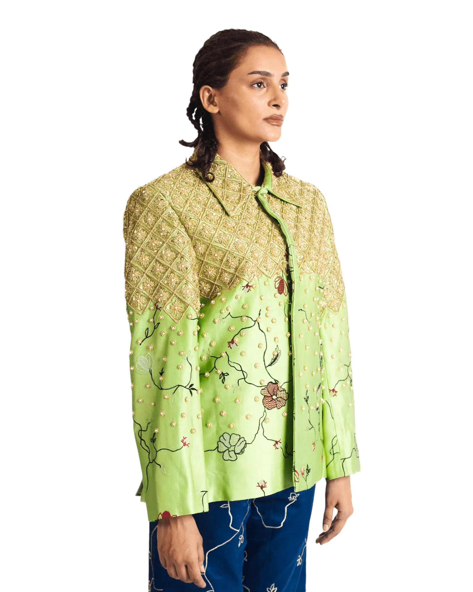 "DABKA" SILK JACKET