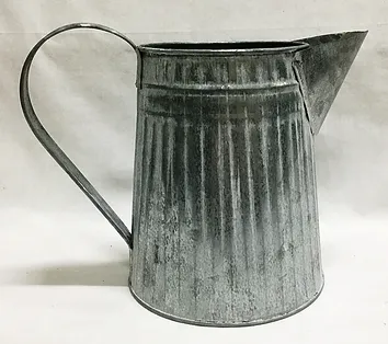 "Flowers and Garden" Metal Watering Can