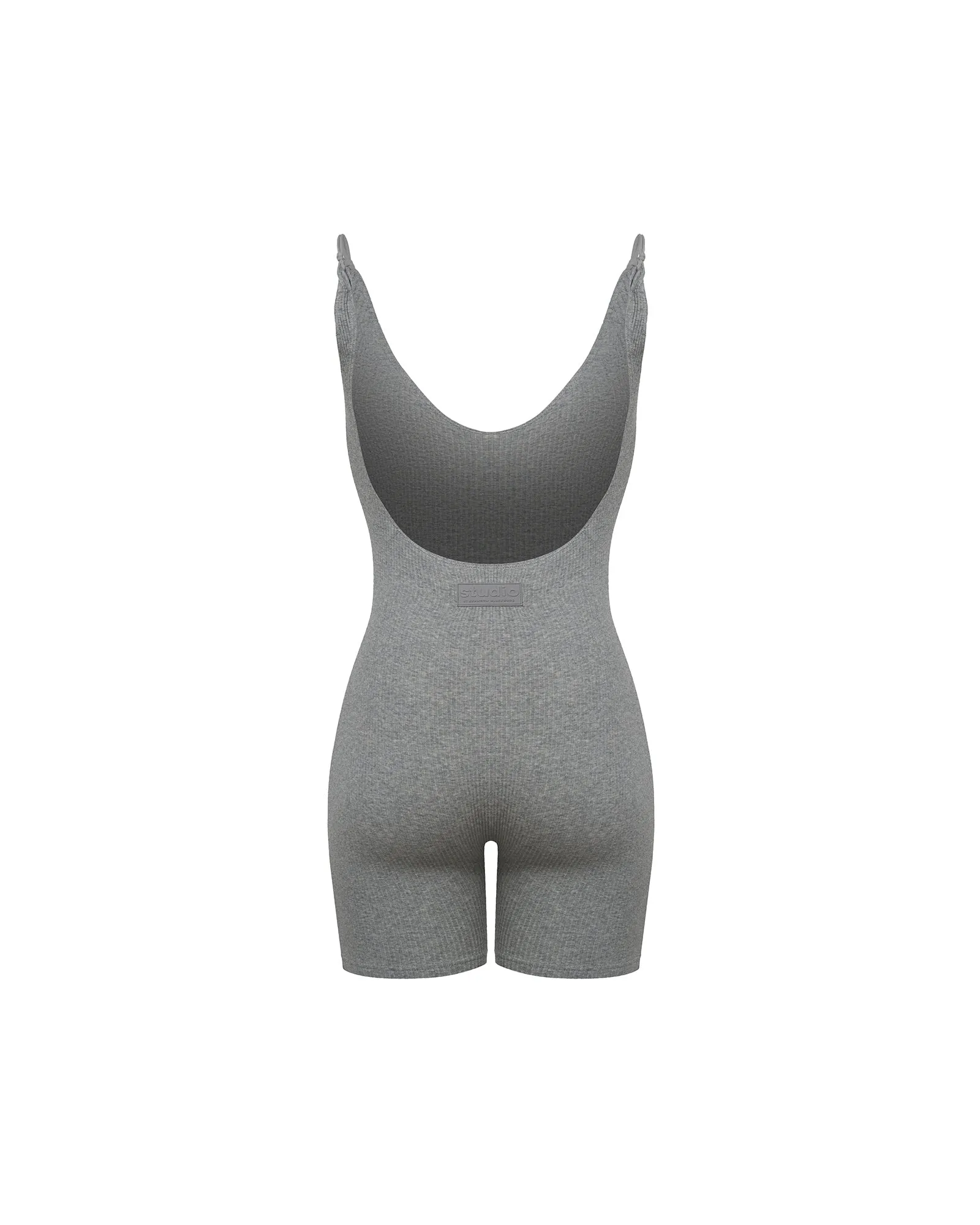 Ribbed Cotton Playsuit