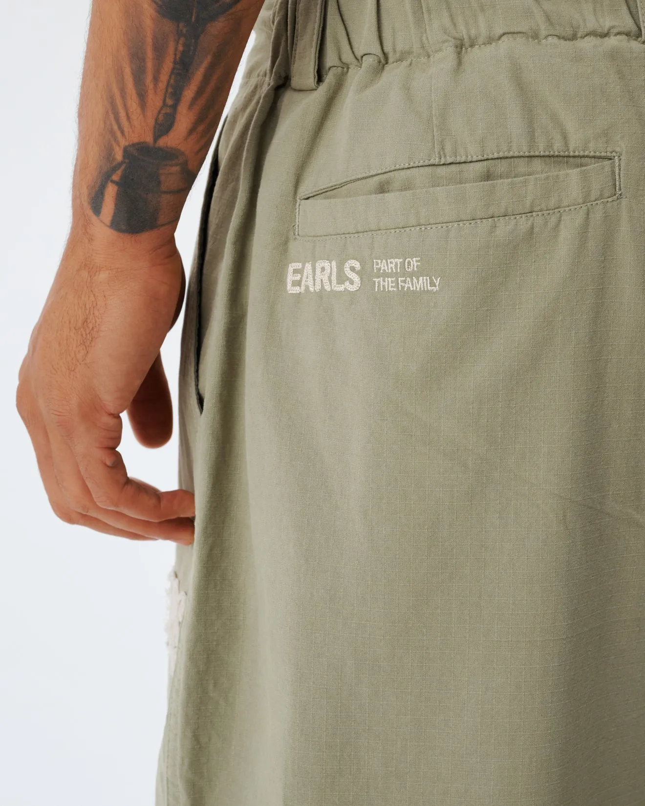 Ripstop Easy Pant - Military Green