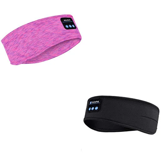 Sleep headphones bluetooth headscarf headband