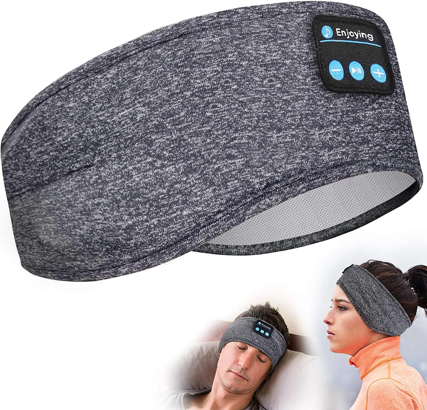 Sleep headphones bluetooth headscarf headband