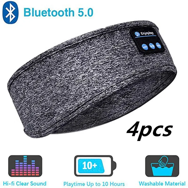 Sleep headphones bluetooth headscarf headband