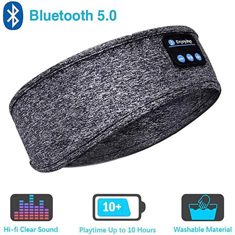 Sleep headphones bluetooth headscarf headband