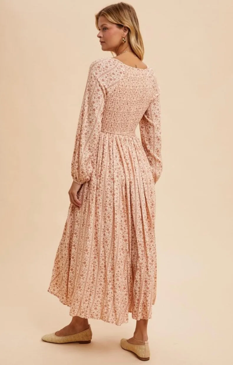 Smocked Girly Girl Maxi