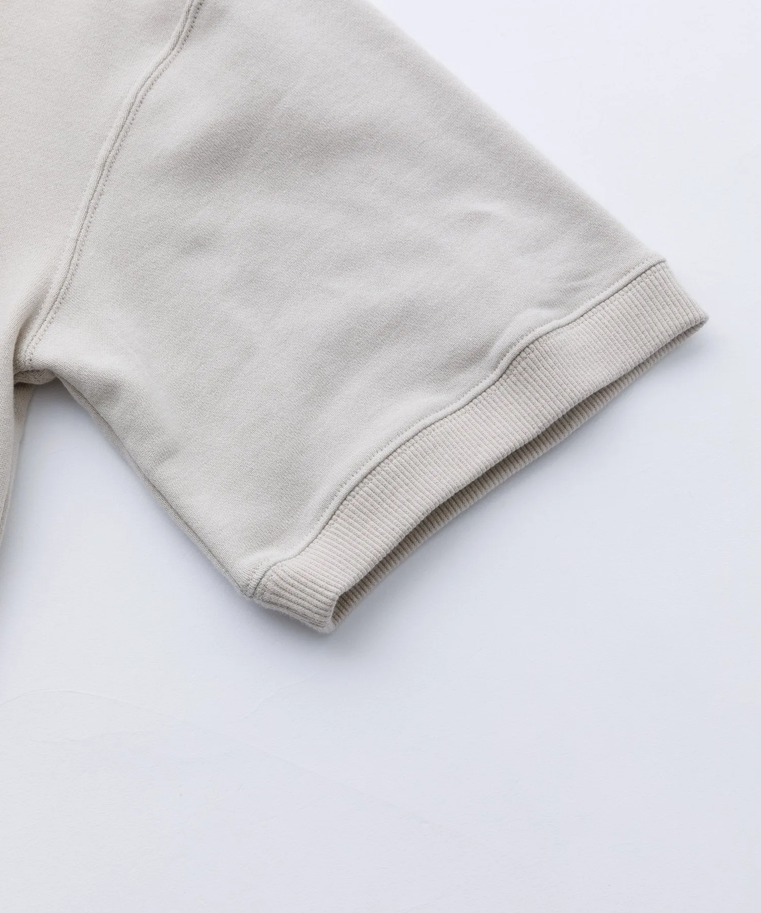 S/S COLORBLOCK HALF ZIP-UP SWEAT
