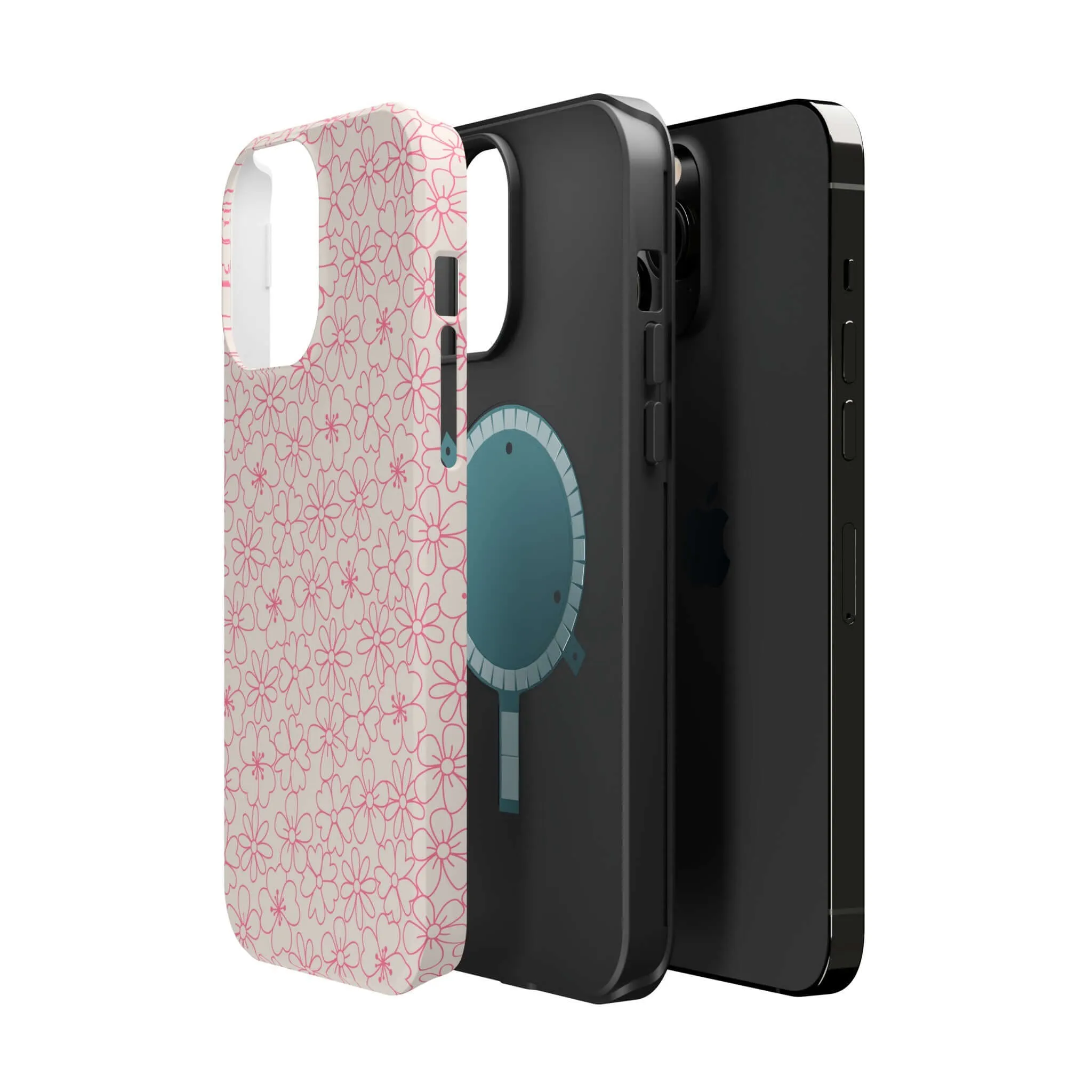 Tropical Engagement | Pink Floral Case