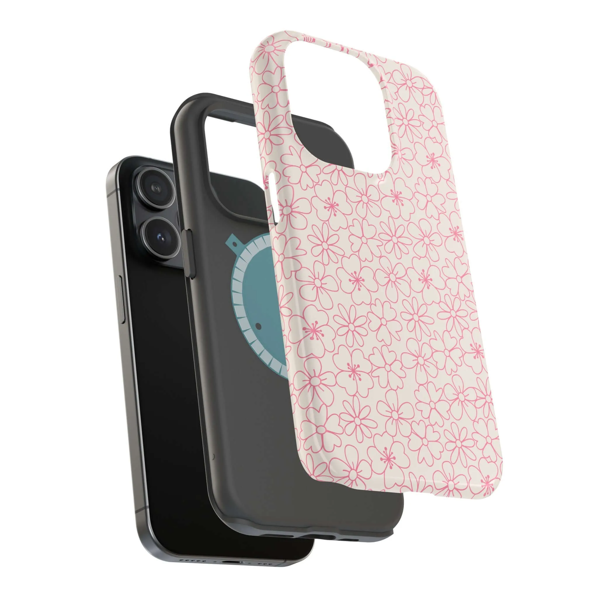 Tropical Engagement | Pink Floral Case