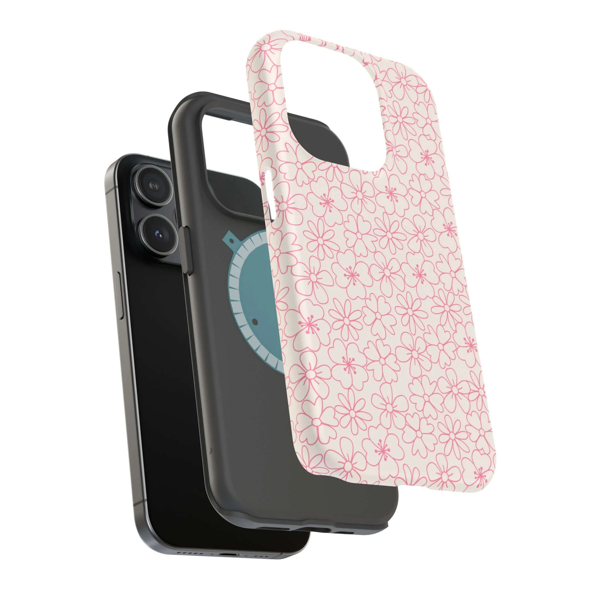 Tropical Engagement | Pink Floral Case