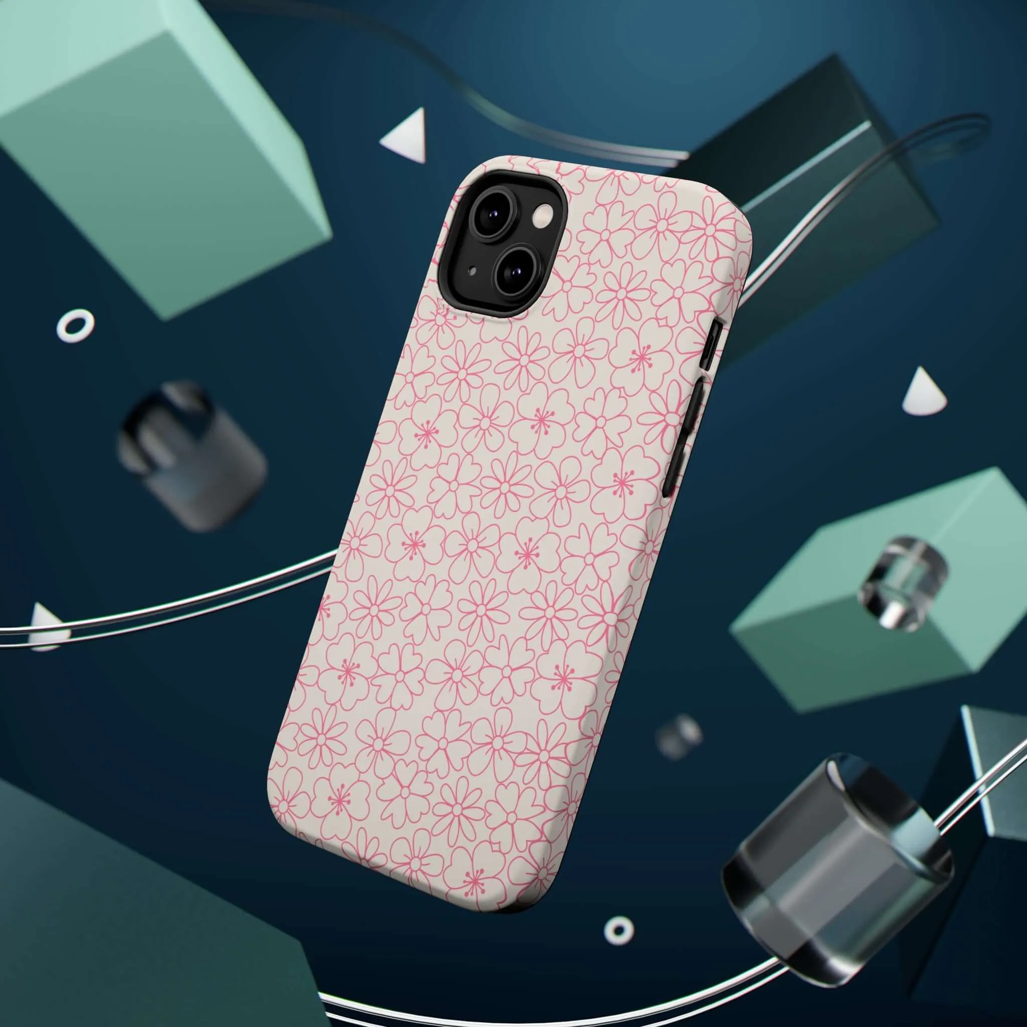 Tropical Engagement | Pink Floral Case