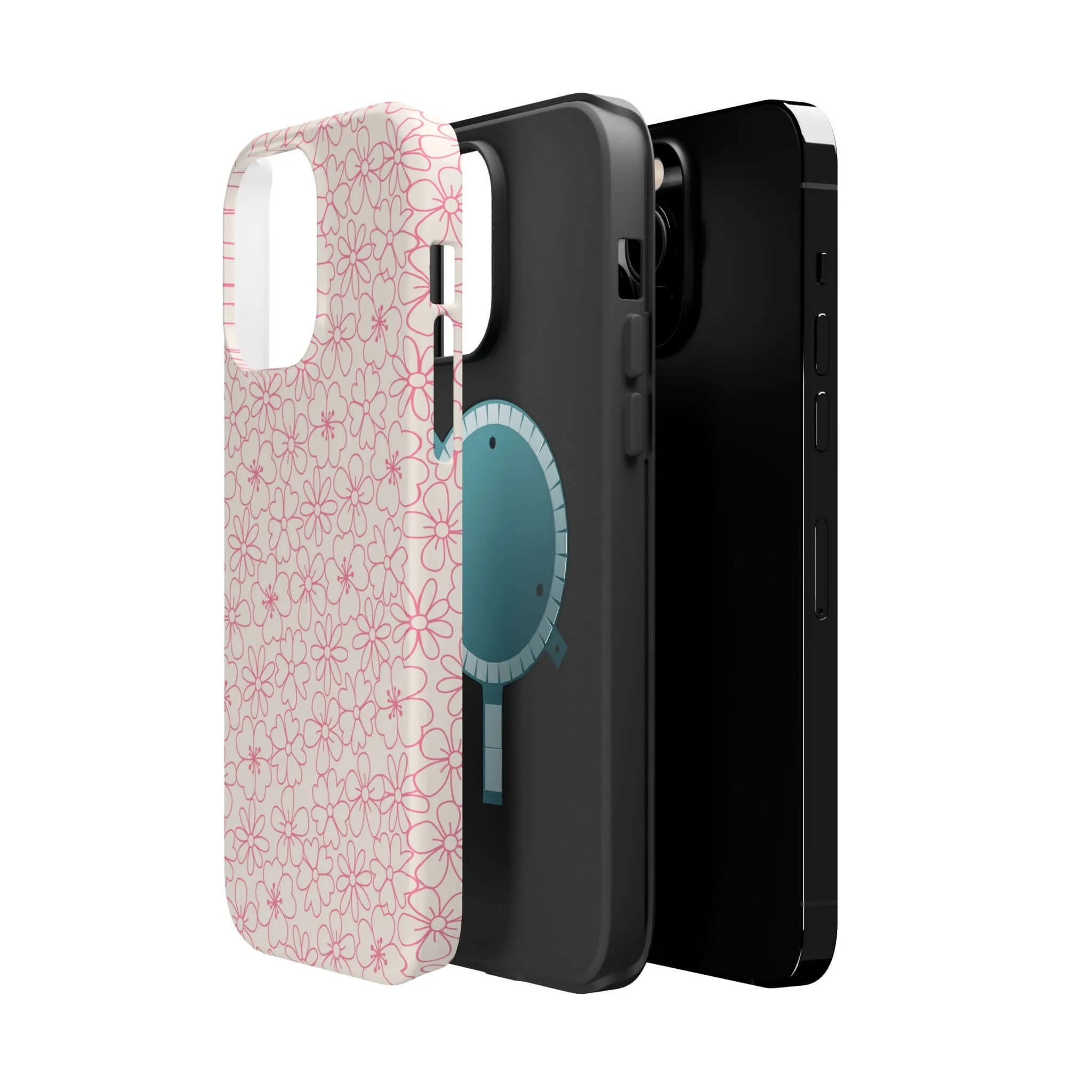 Tropical Engagement | Pink Floral Case