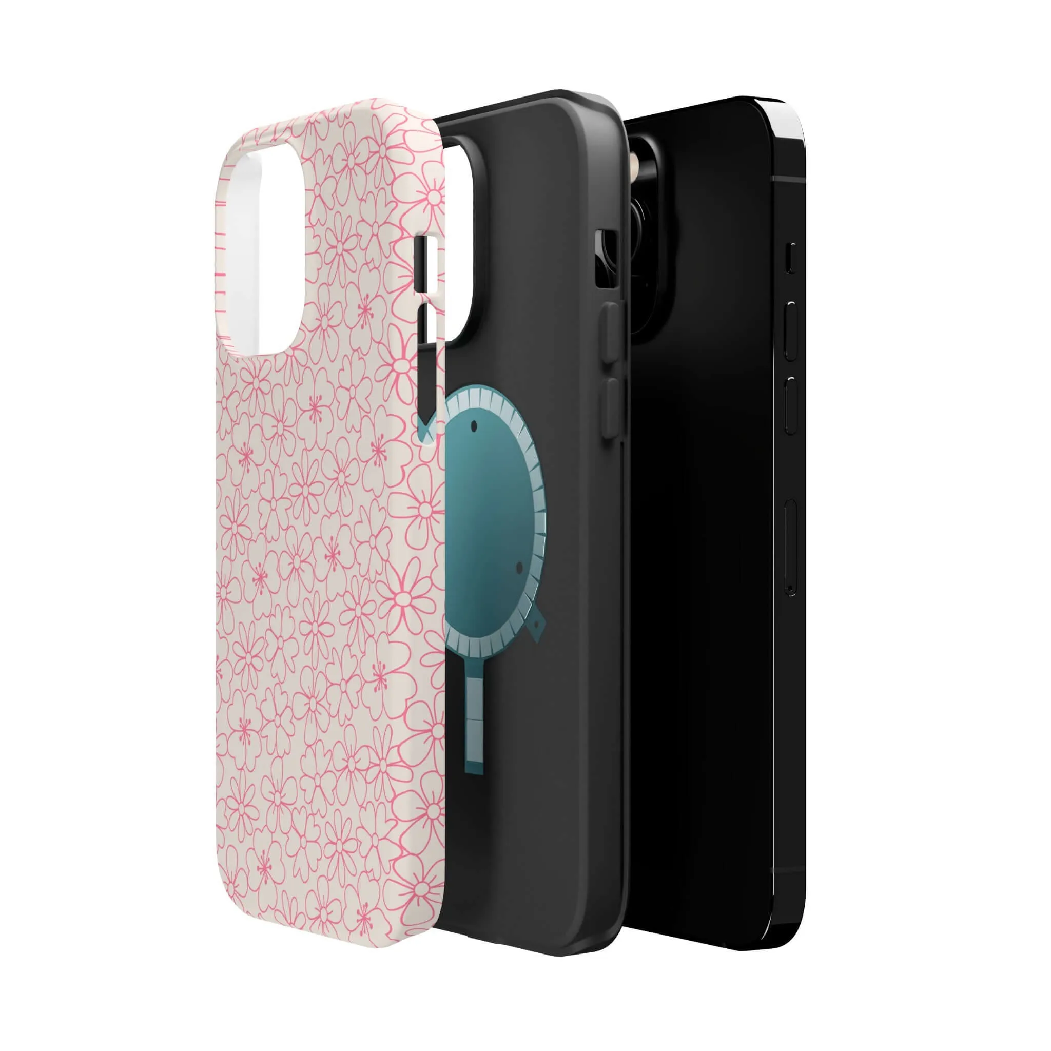 Tropical Engagement | Pink Floral Case