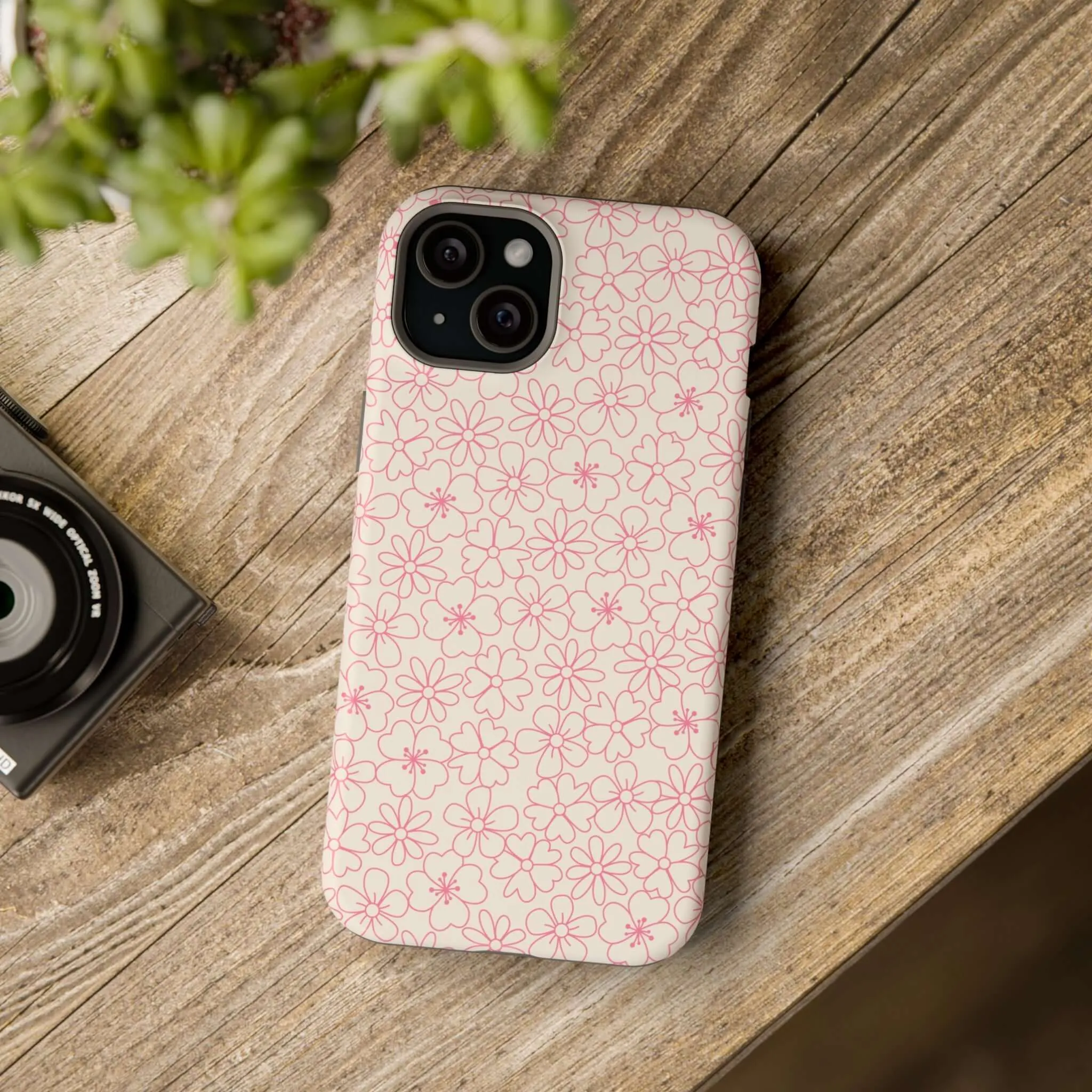 Tropical Engagement | Pink Floral Case