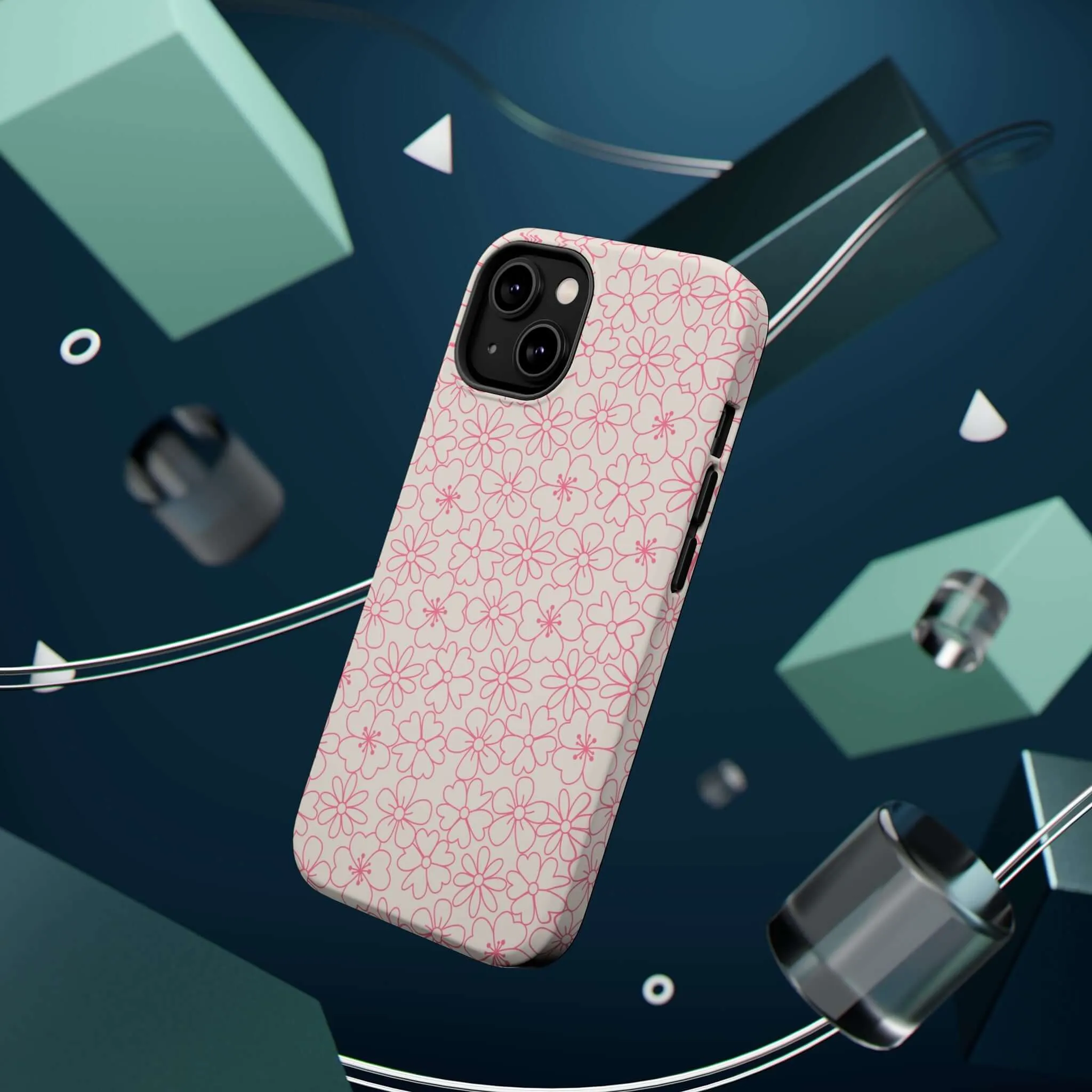 Tropical Engagement | Pink Floral Case