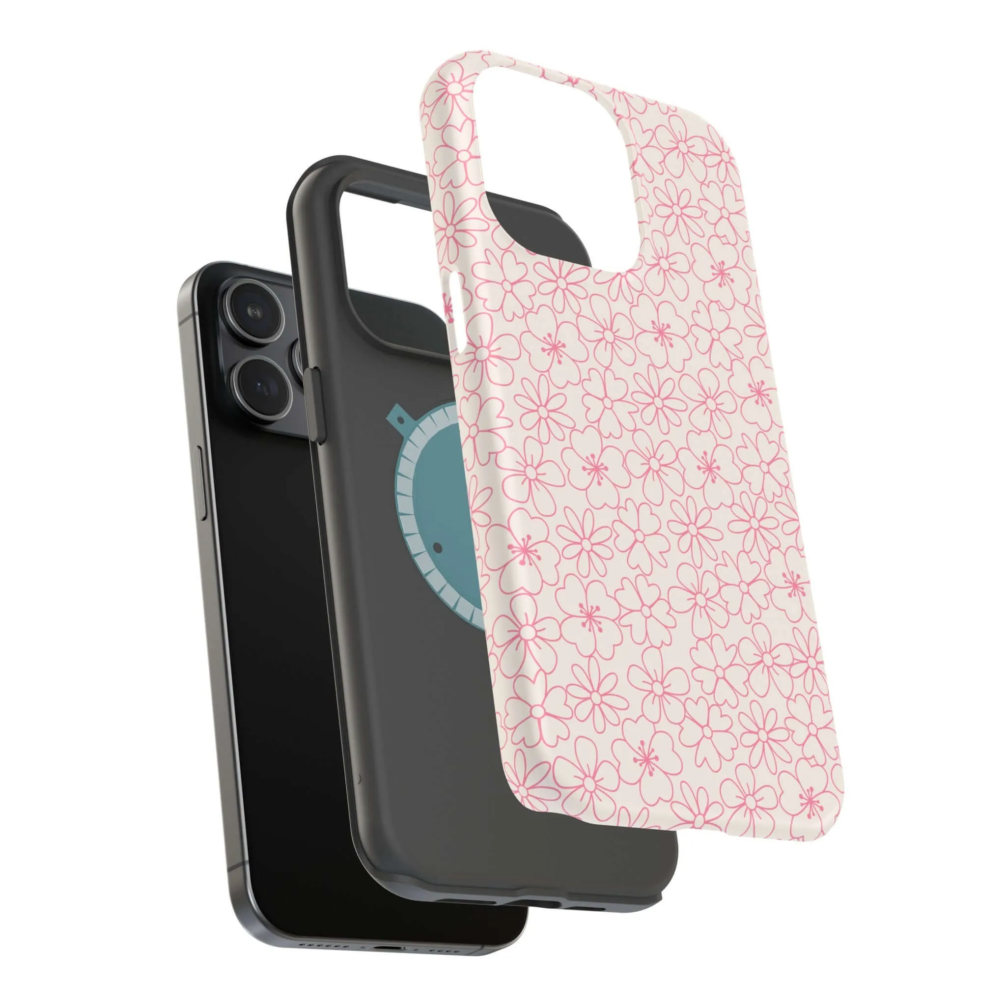 Tropical Engagement | Pink Floral Case