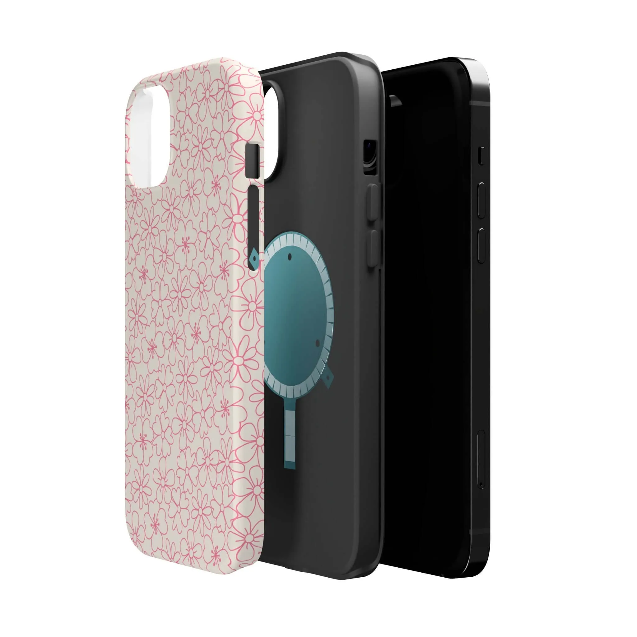 Tropical Engagement | Pink Floral Case