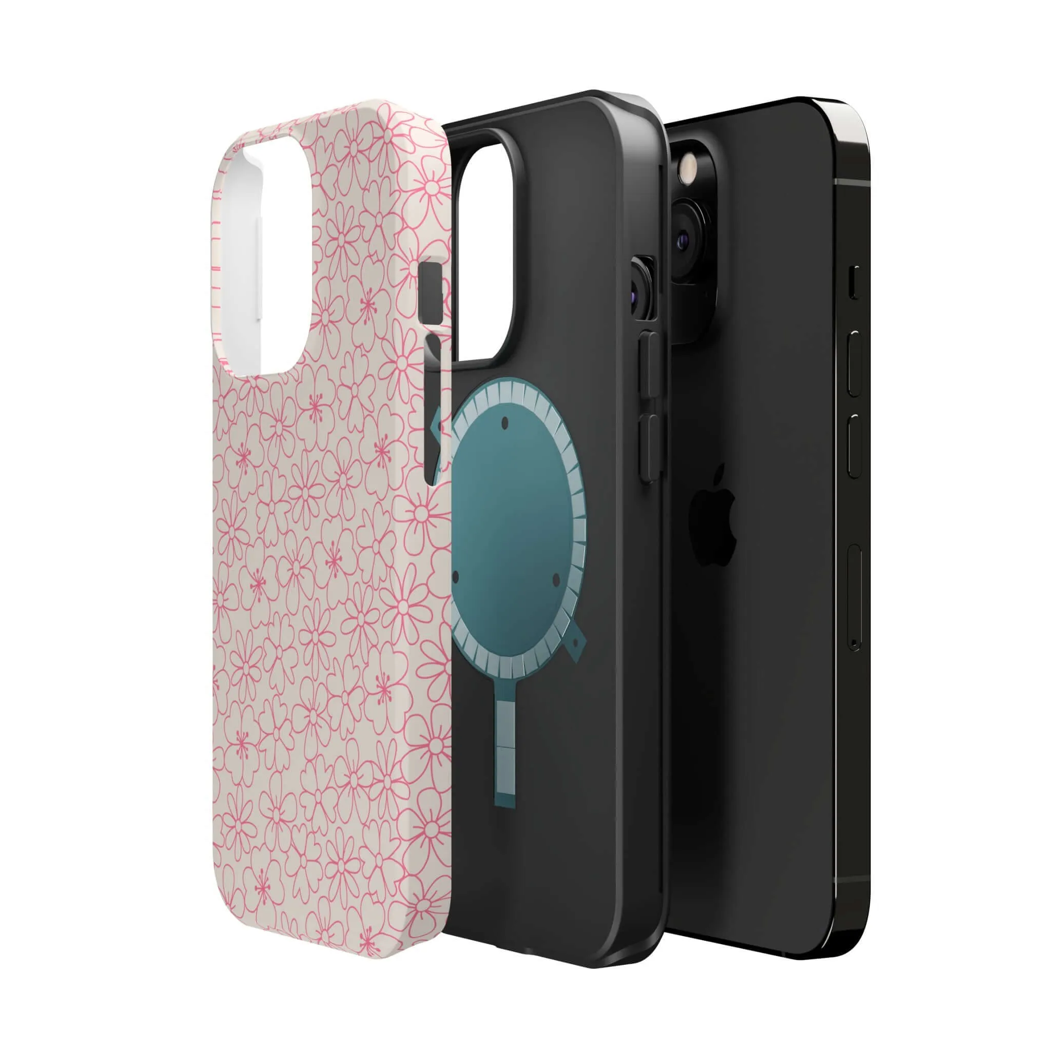 Tropical Engagement | Pink Floral Case