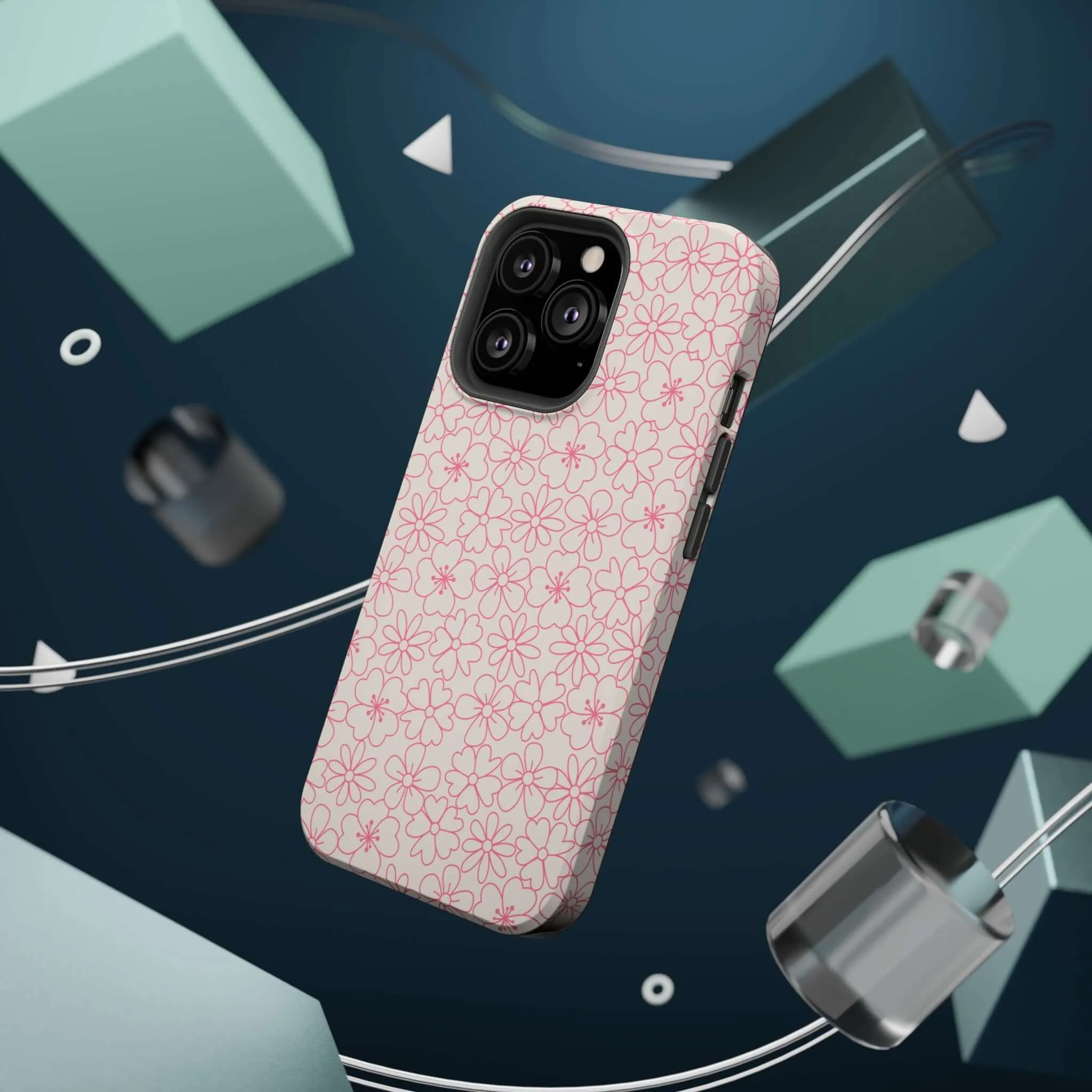Tropical Engagement | Pink Floral Case