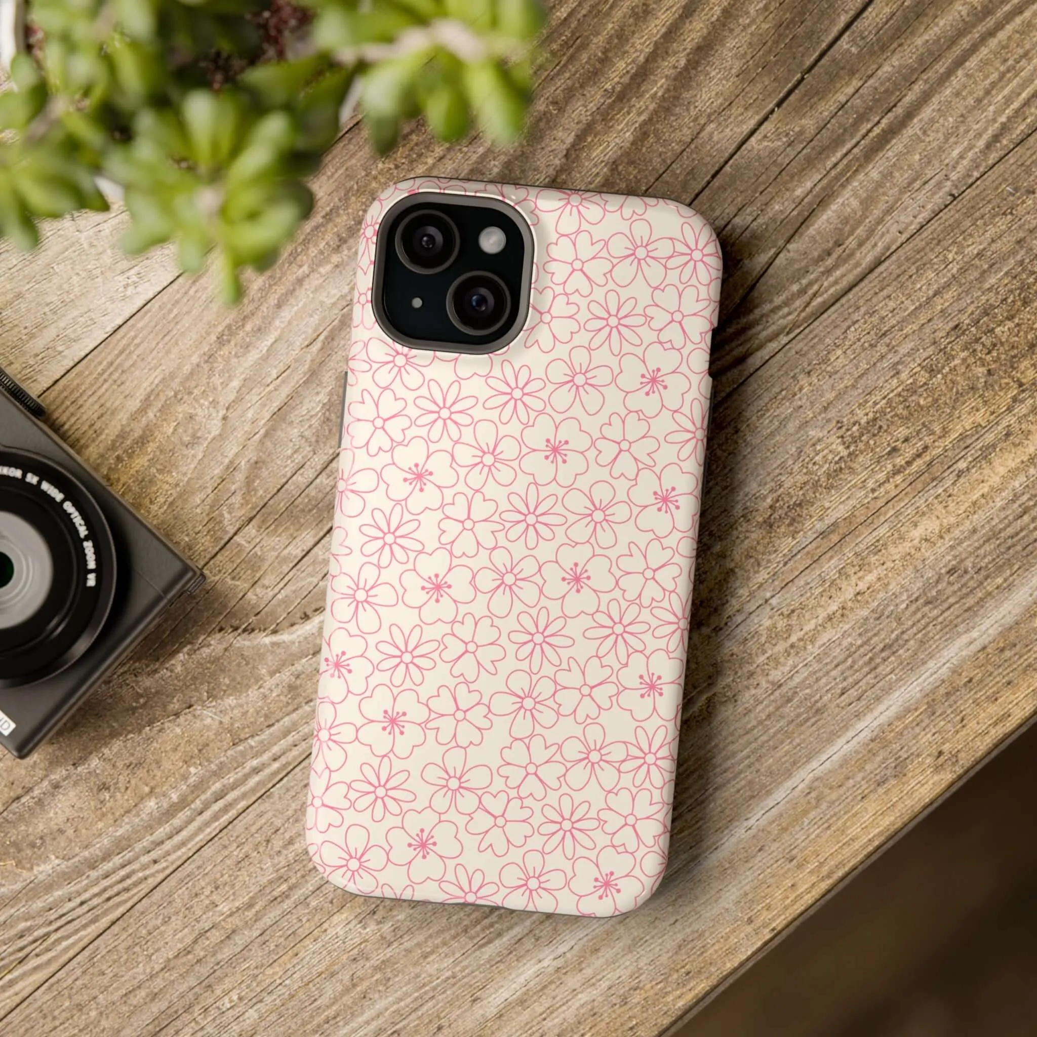 Tropical Engagement | Pink Floral Case
