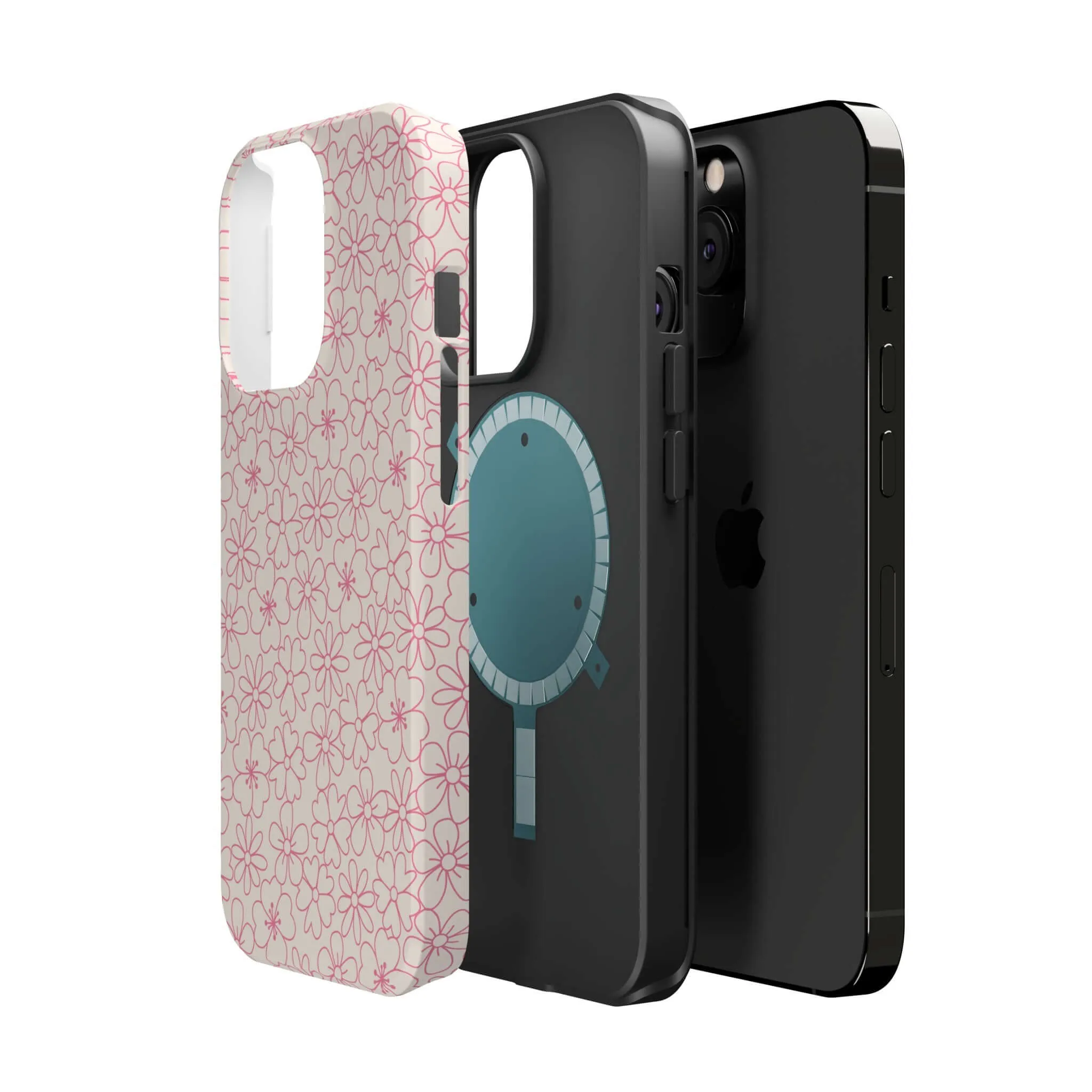 Tropical Engagement | Pink Floral Case