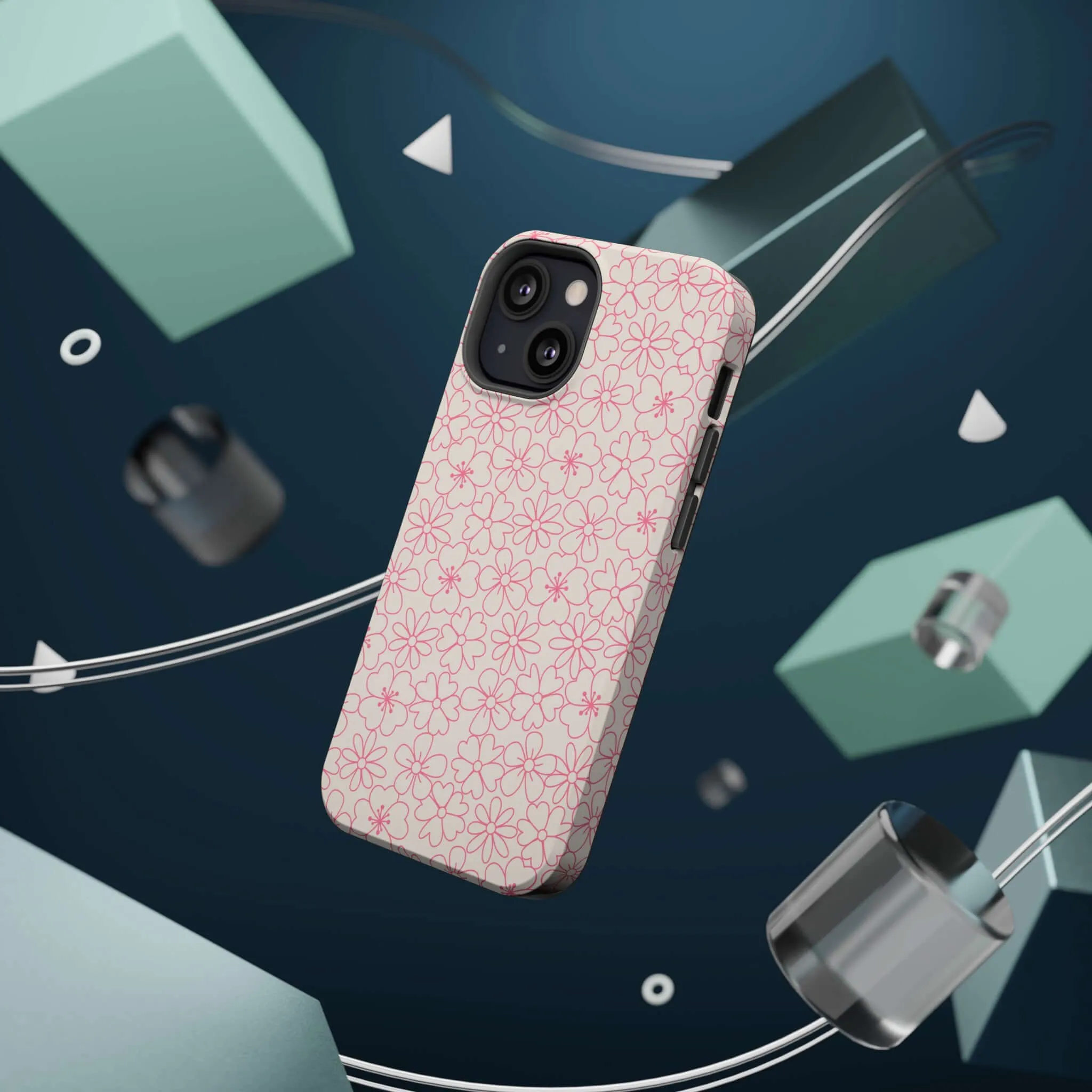Tropical Engagement | Pink Floral Case