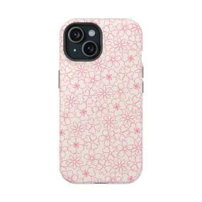 Tropical Engagement | Pink Floral Case