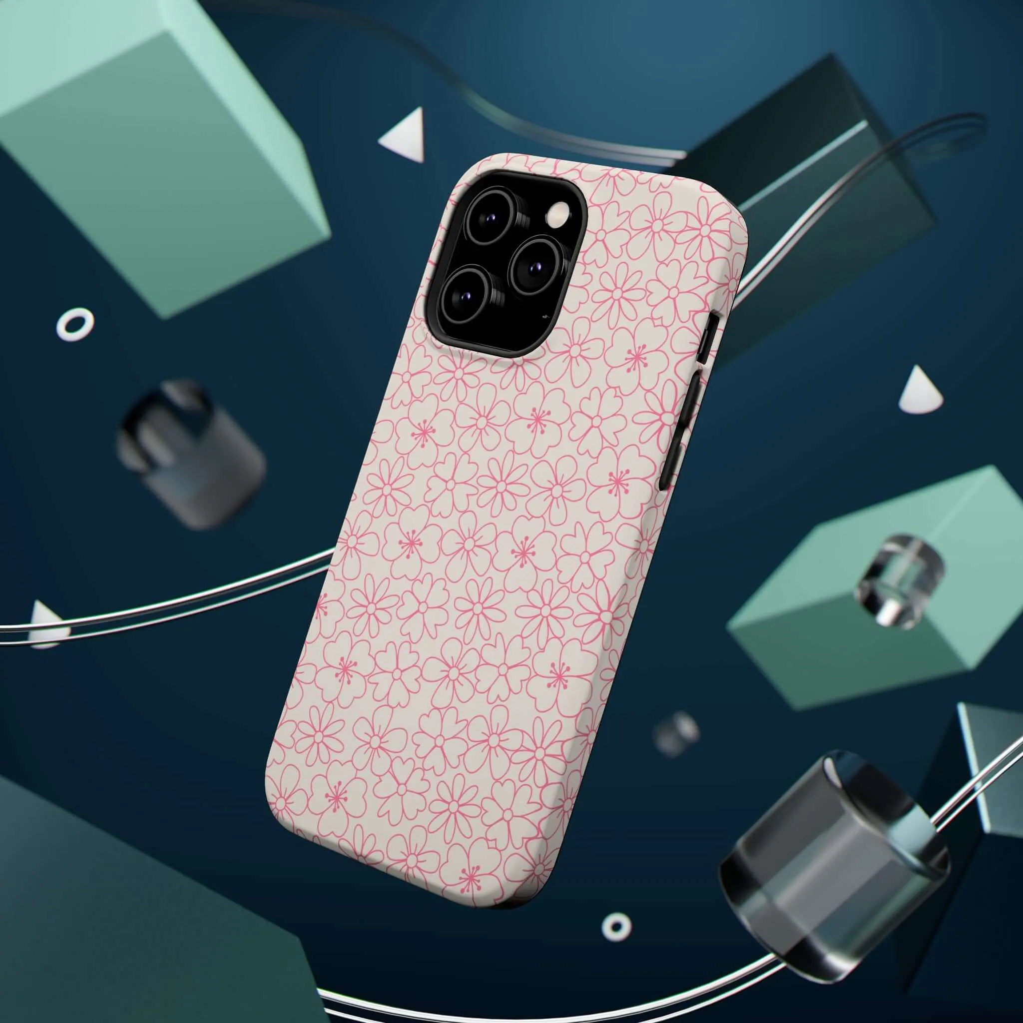 Tropical Engagement | Pink Floral Case