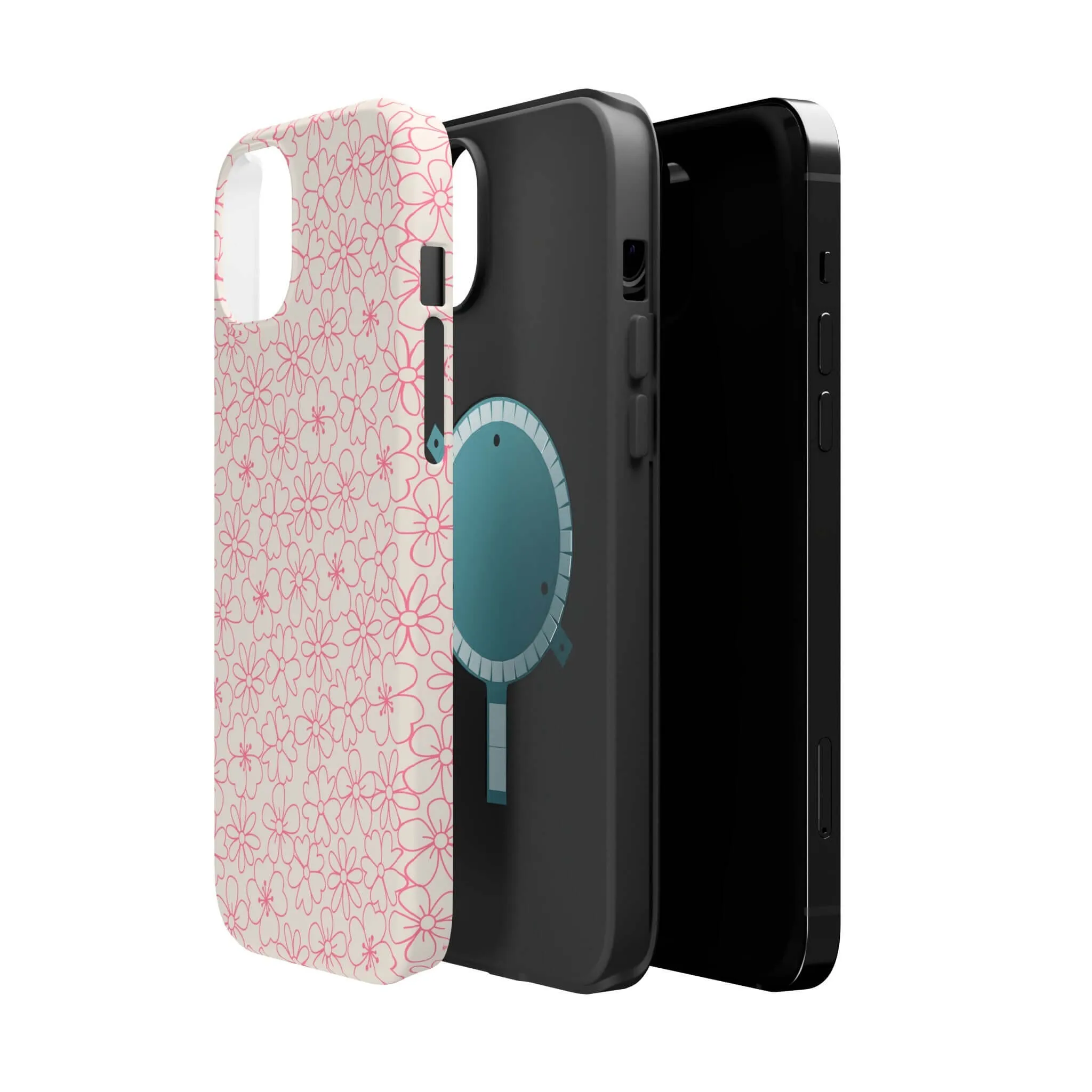 Tropical Engagement | Pink Floral Case