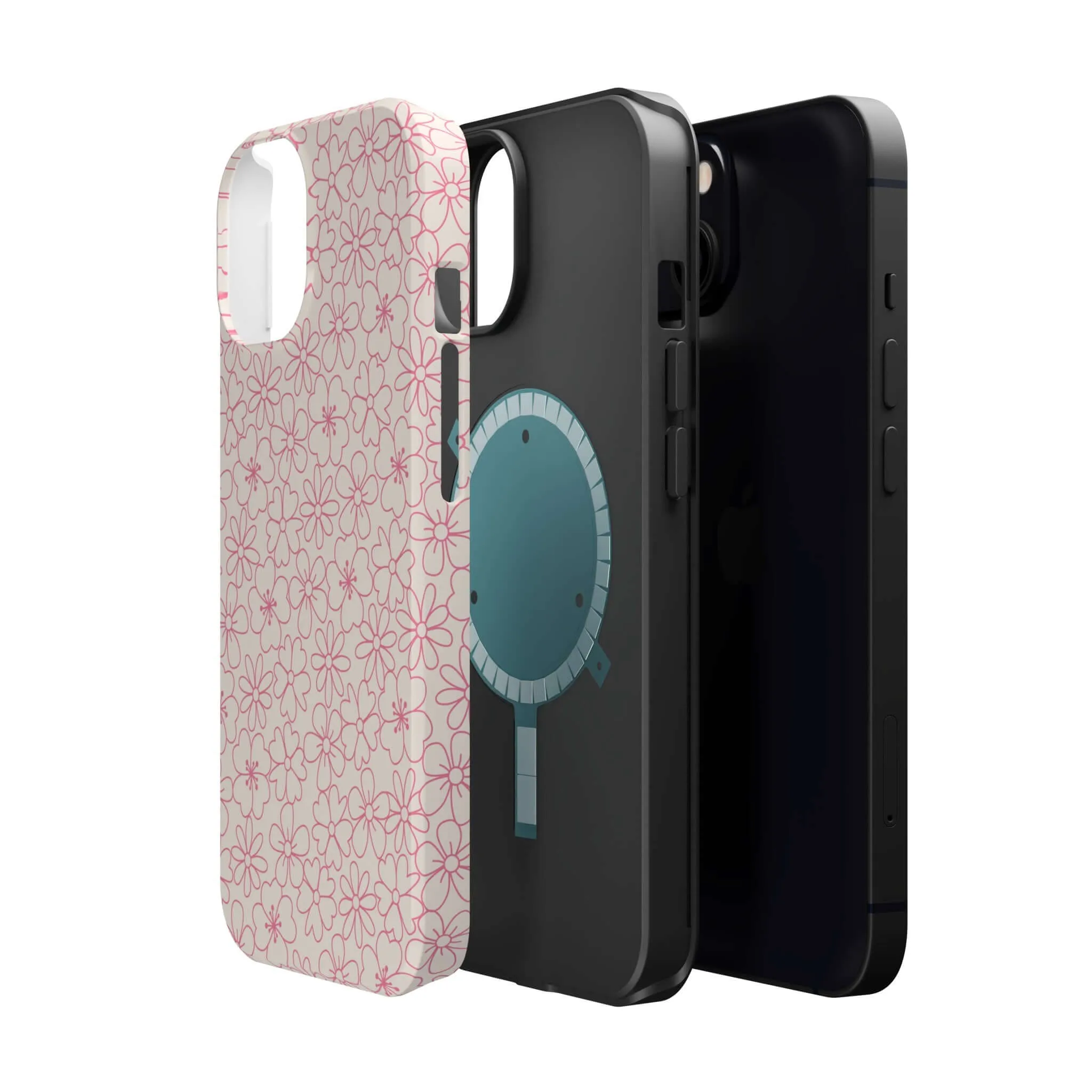 Tropical Engagement | Pink Floral Case
