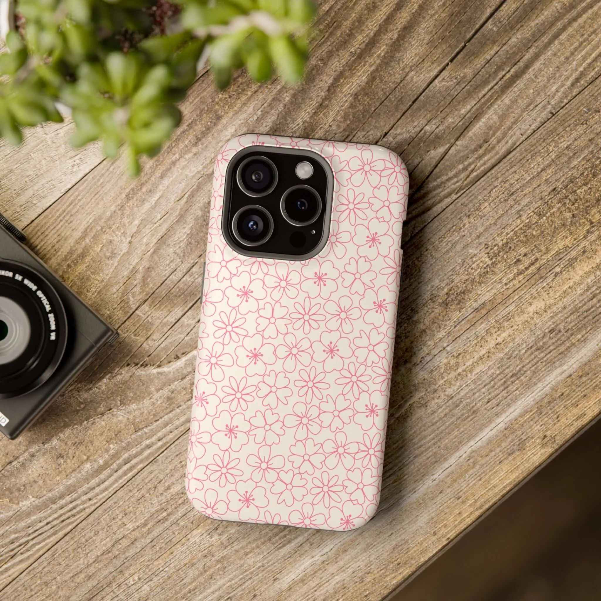 Tropical Engagement | Pink Floral Case
