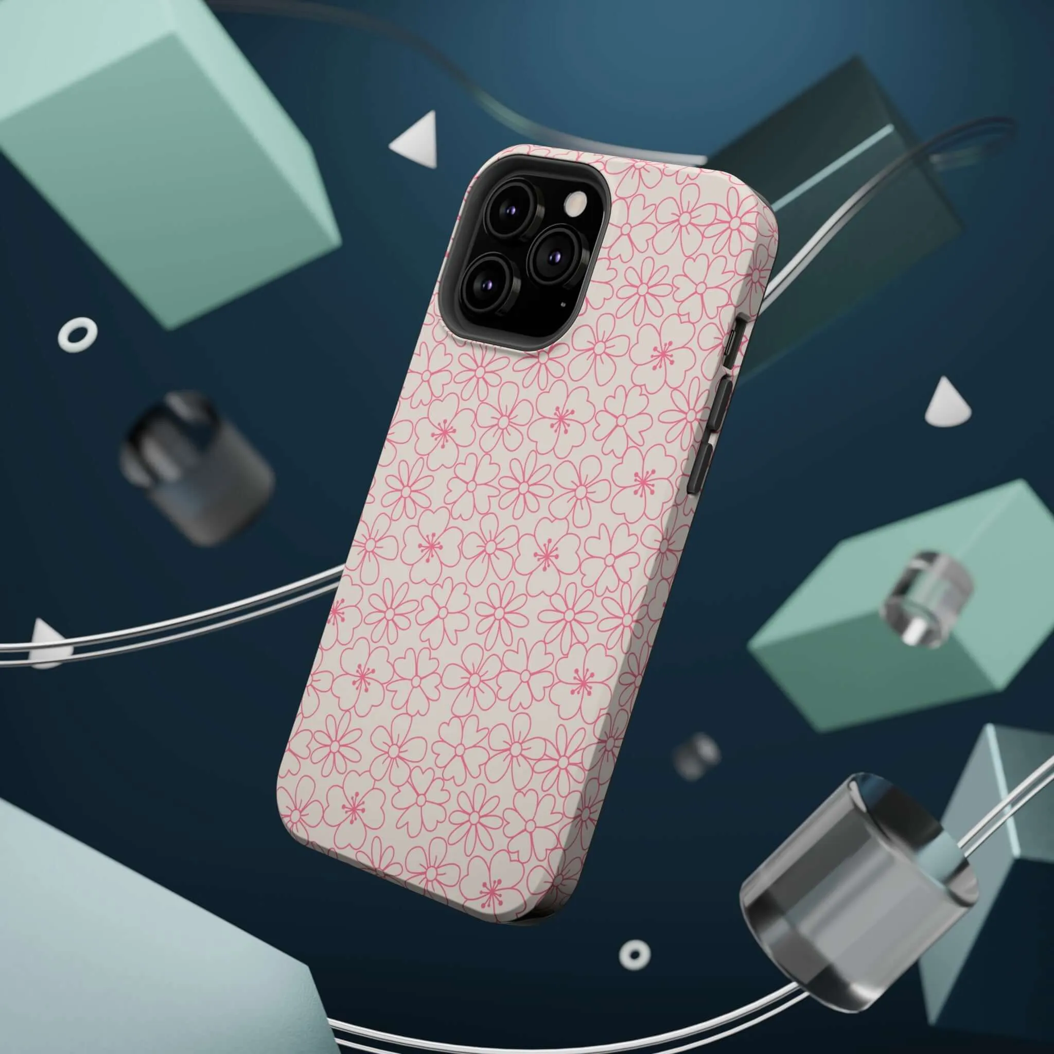 Tropical Engagement | Pink Floral Case