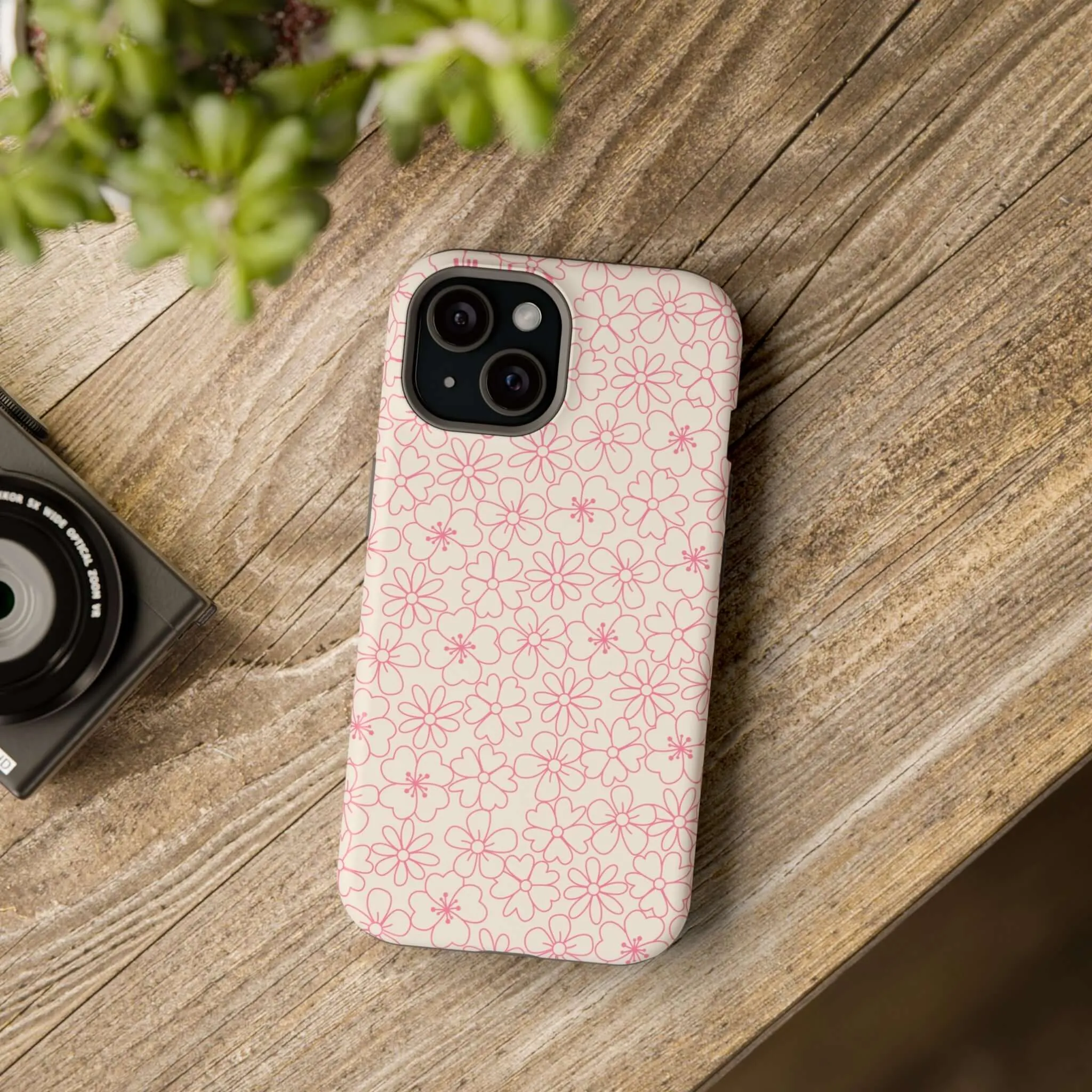 Tropical Engagement | Pink Floral Case