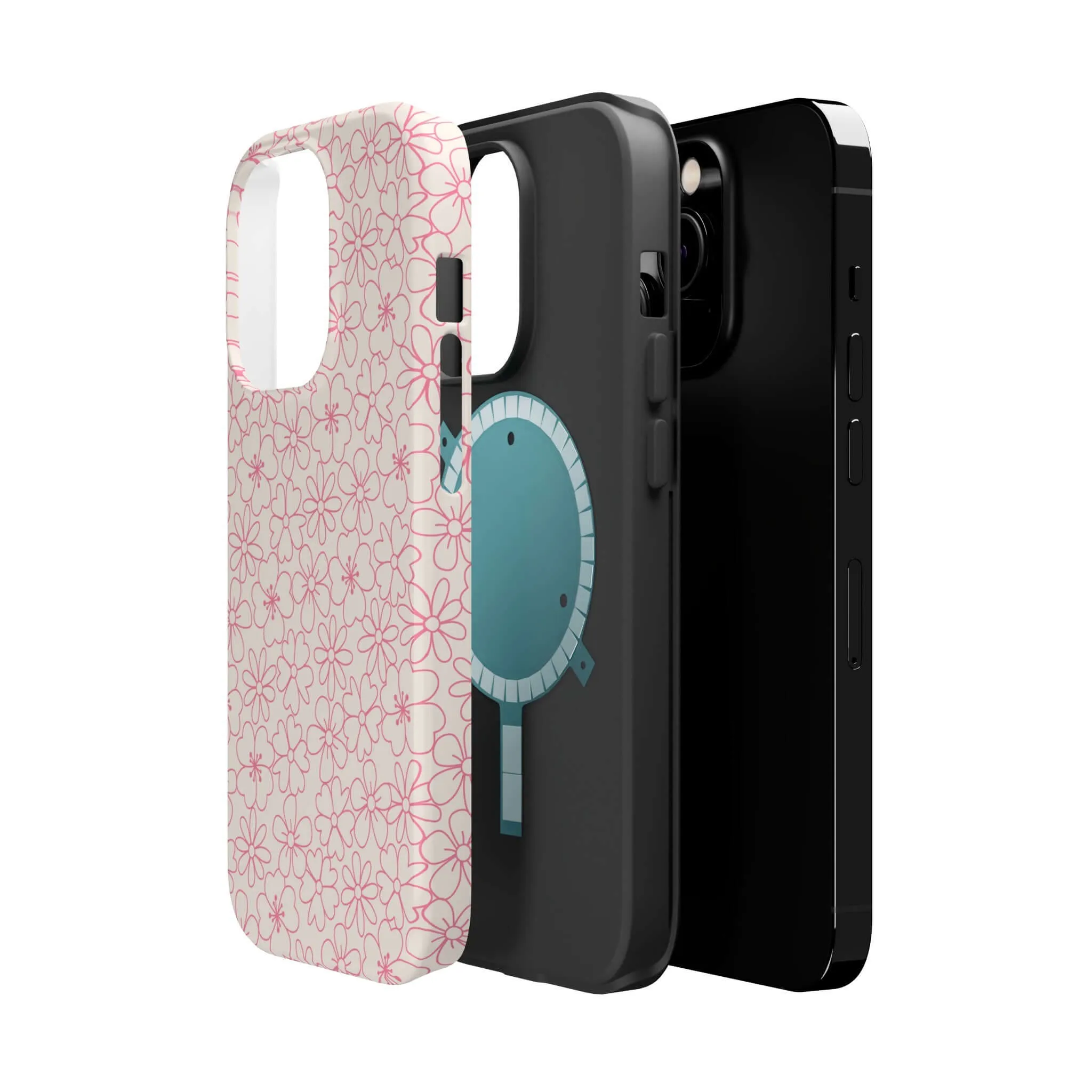 Tropical Engagement | Pink Floral Case