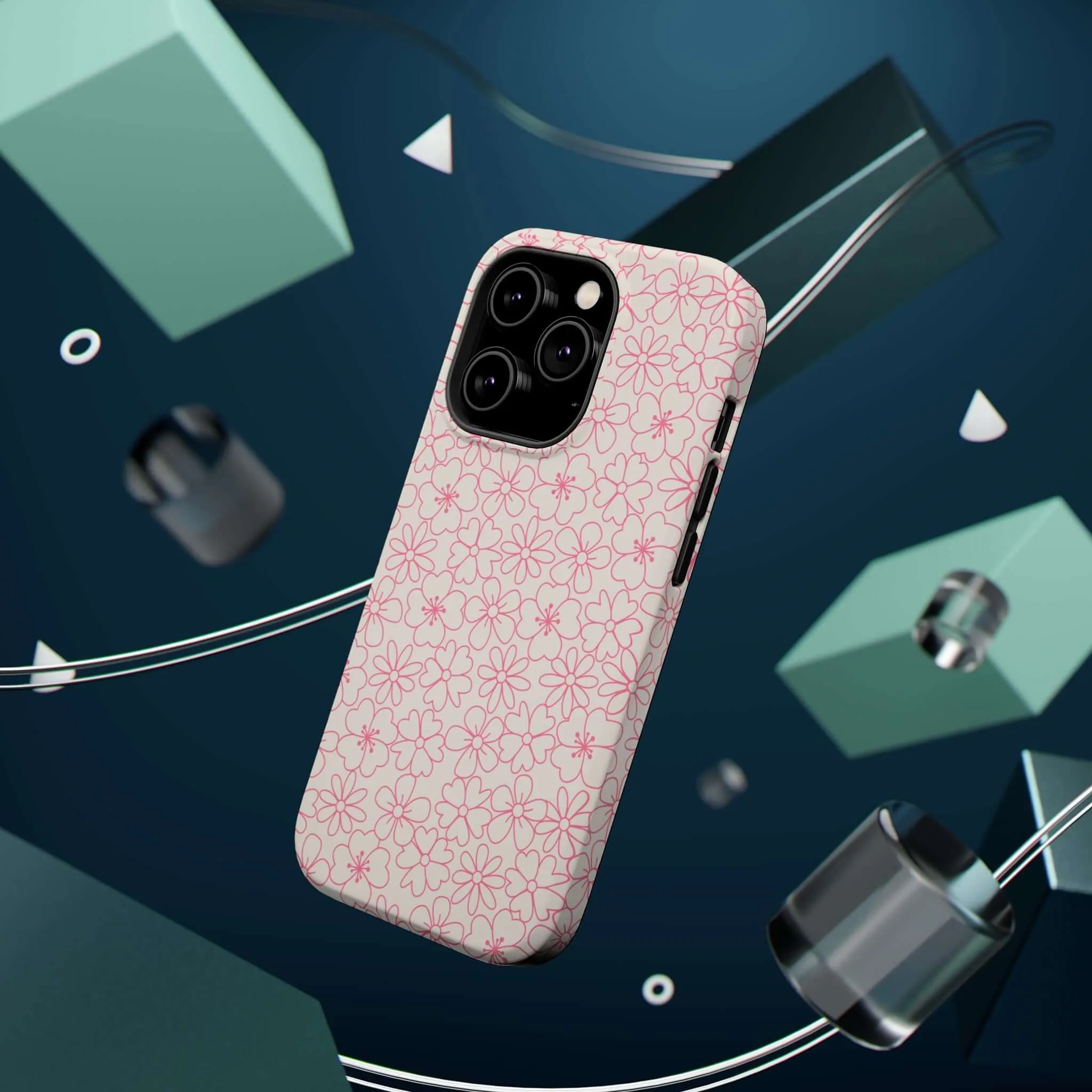 Tropical Engagement | Pink Floral Case