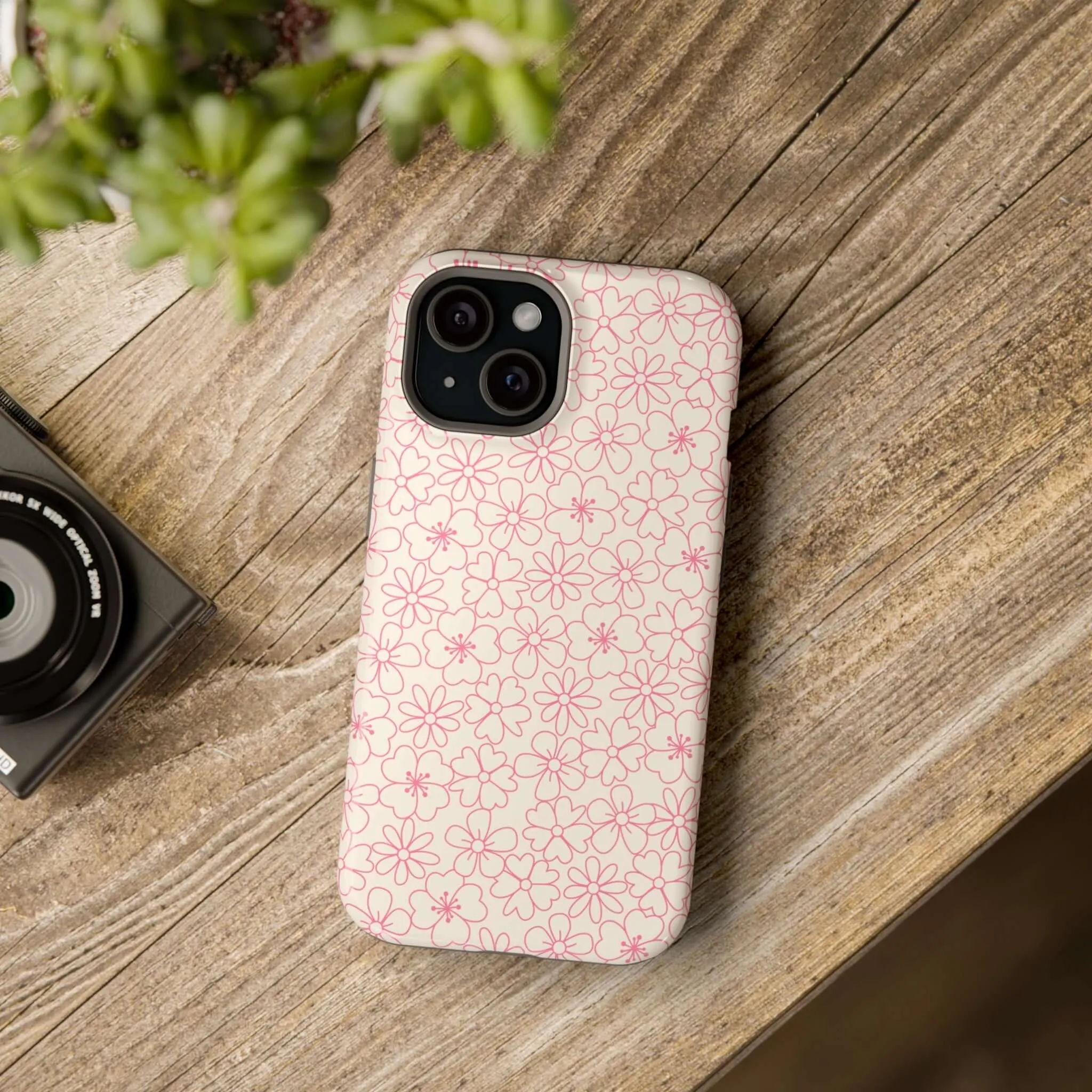 Tropical Engagement | Pink Floral Case