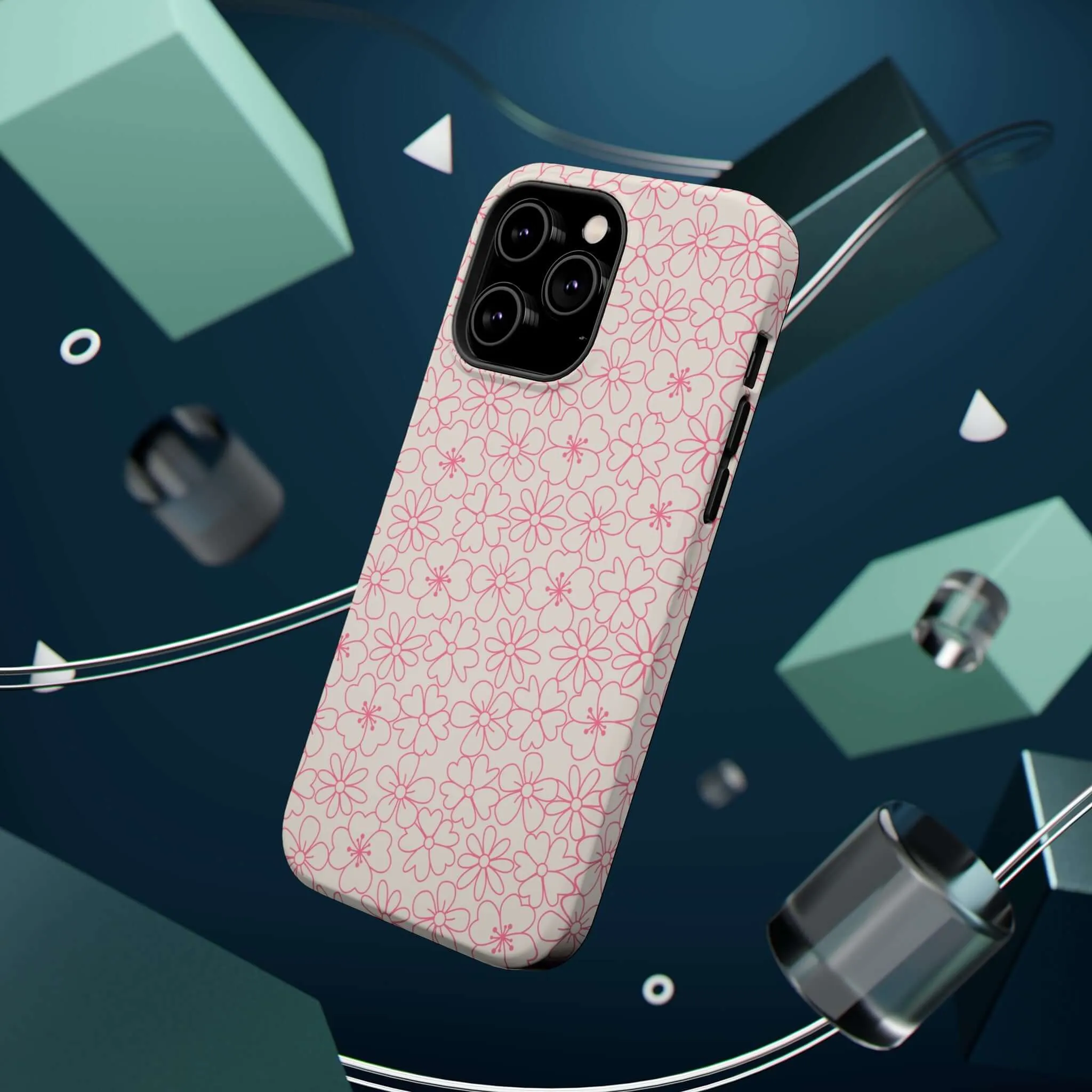 Tropical Engagement | Pink Floral Case