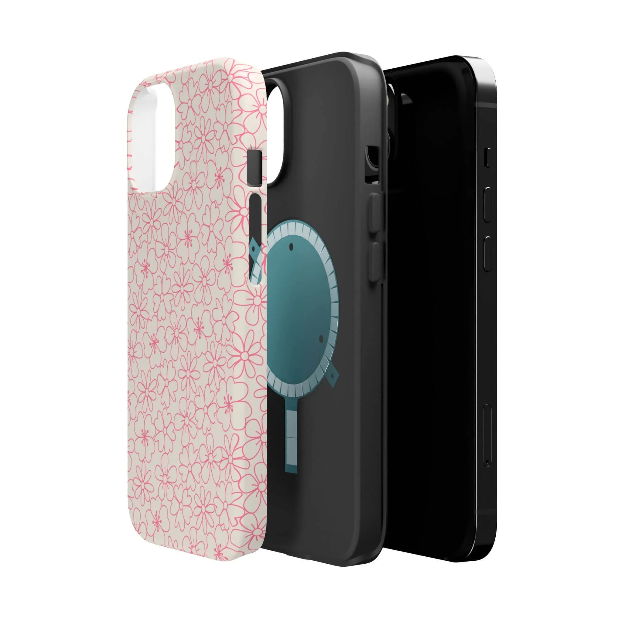 Tropical Engagement | Pink Floral Case