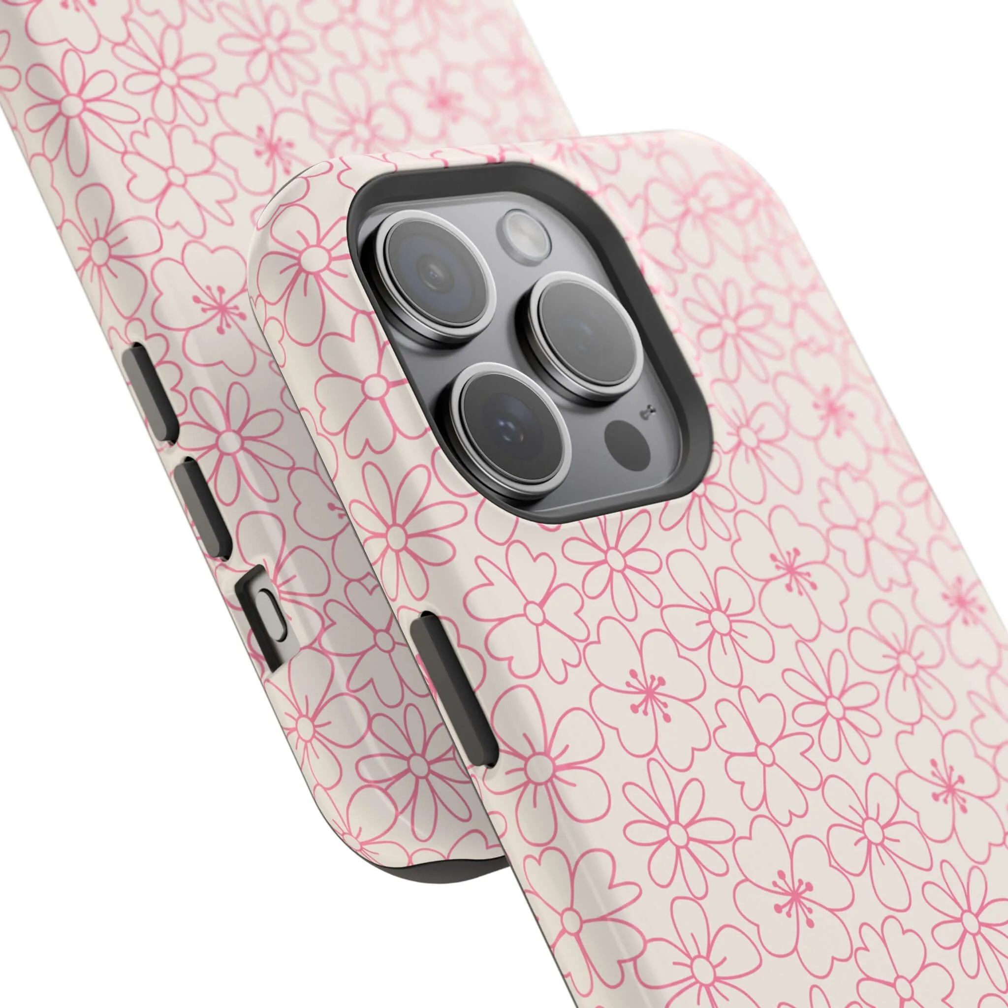 Tropical Engagement | Pink Floral Case