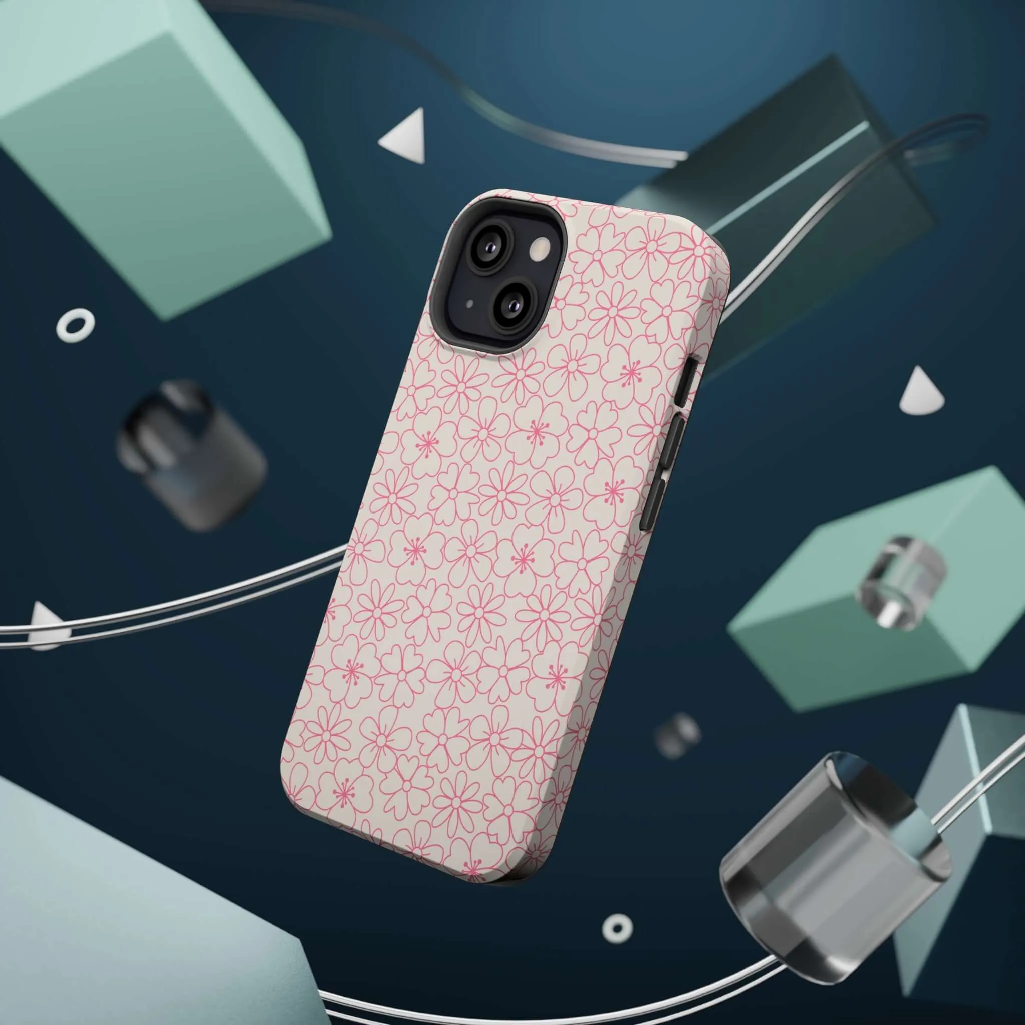 Tropical Engagement | Pink Floral Case