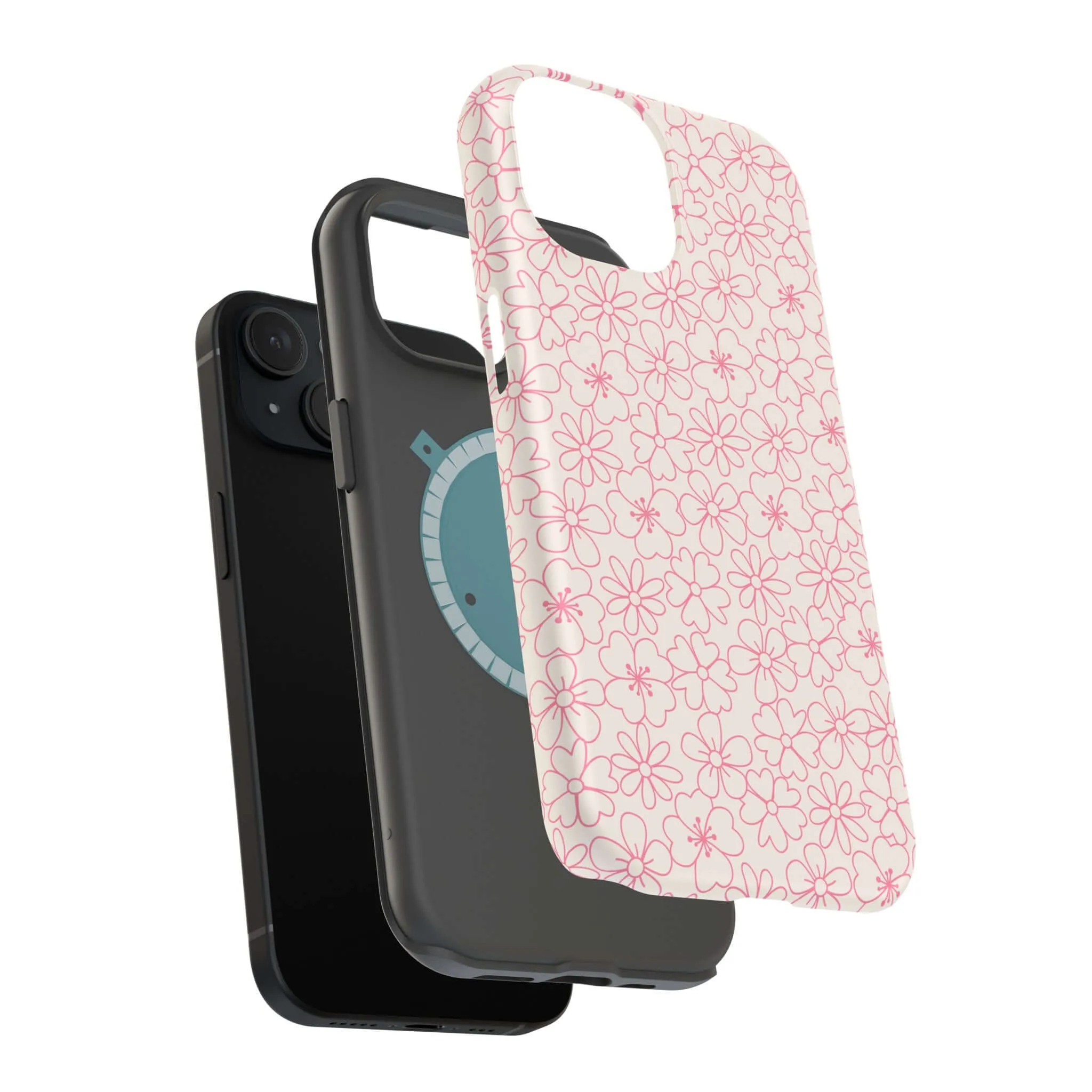 Tropical Engagement | Pink Floral Case