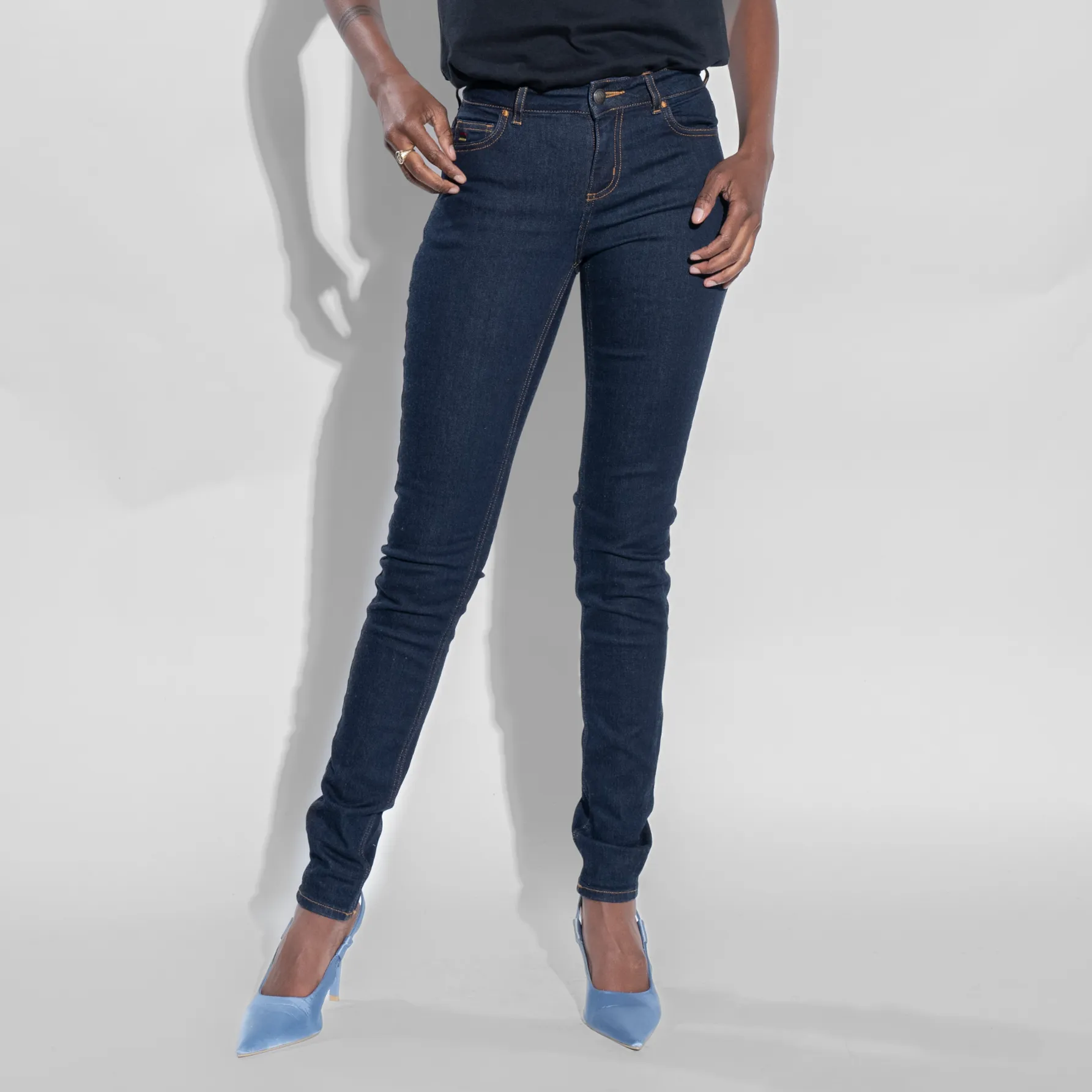 TSHEPO LADIES SKINNY ROYAL MAGRIZA JEANS, INDIGO